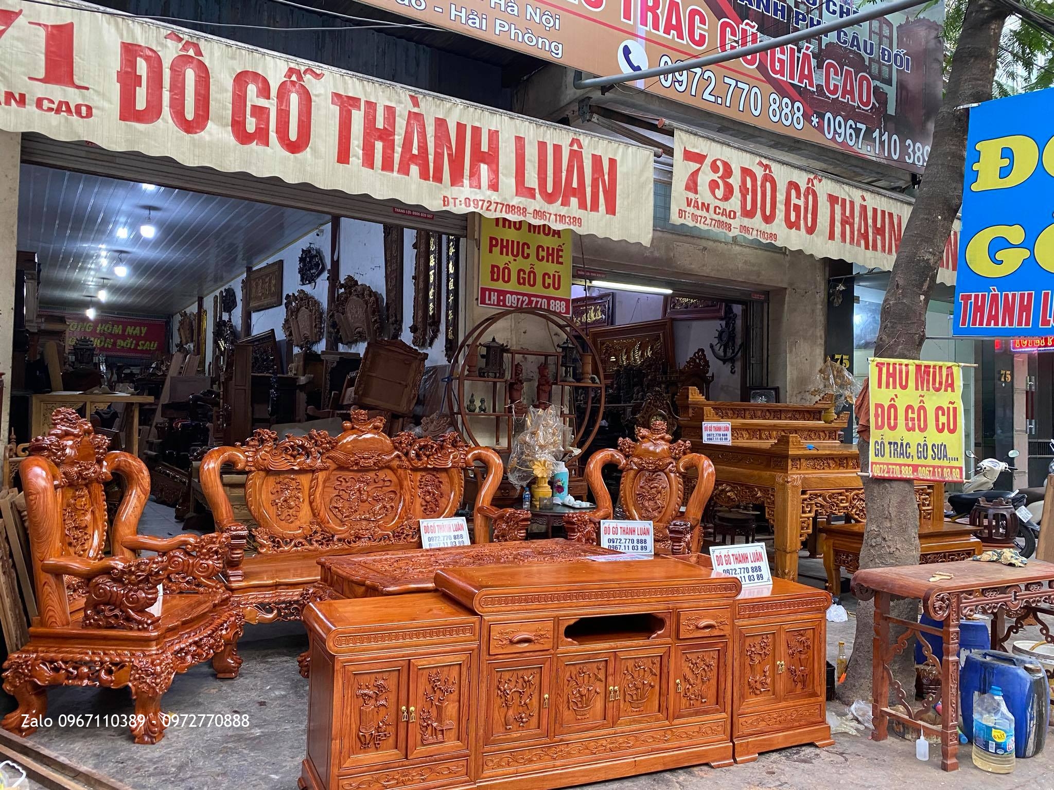 Nội Thất Phòng Khách. Gia Đình Chú Thiện ở Thuỷ Nguyên Hải Phòng,