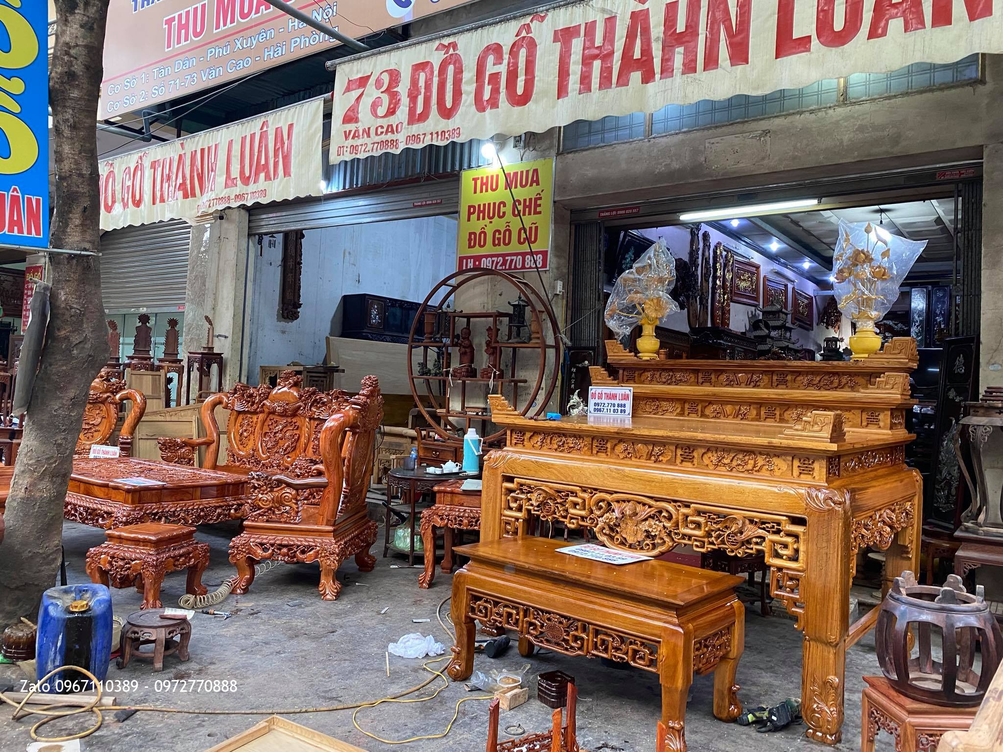 Nội Thất Phòng Khách. Gia Đình Chú Thiện ở Thuỷ Nguyên Hải Phòng,.