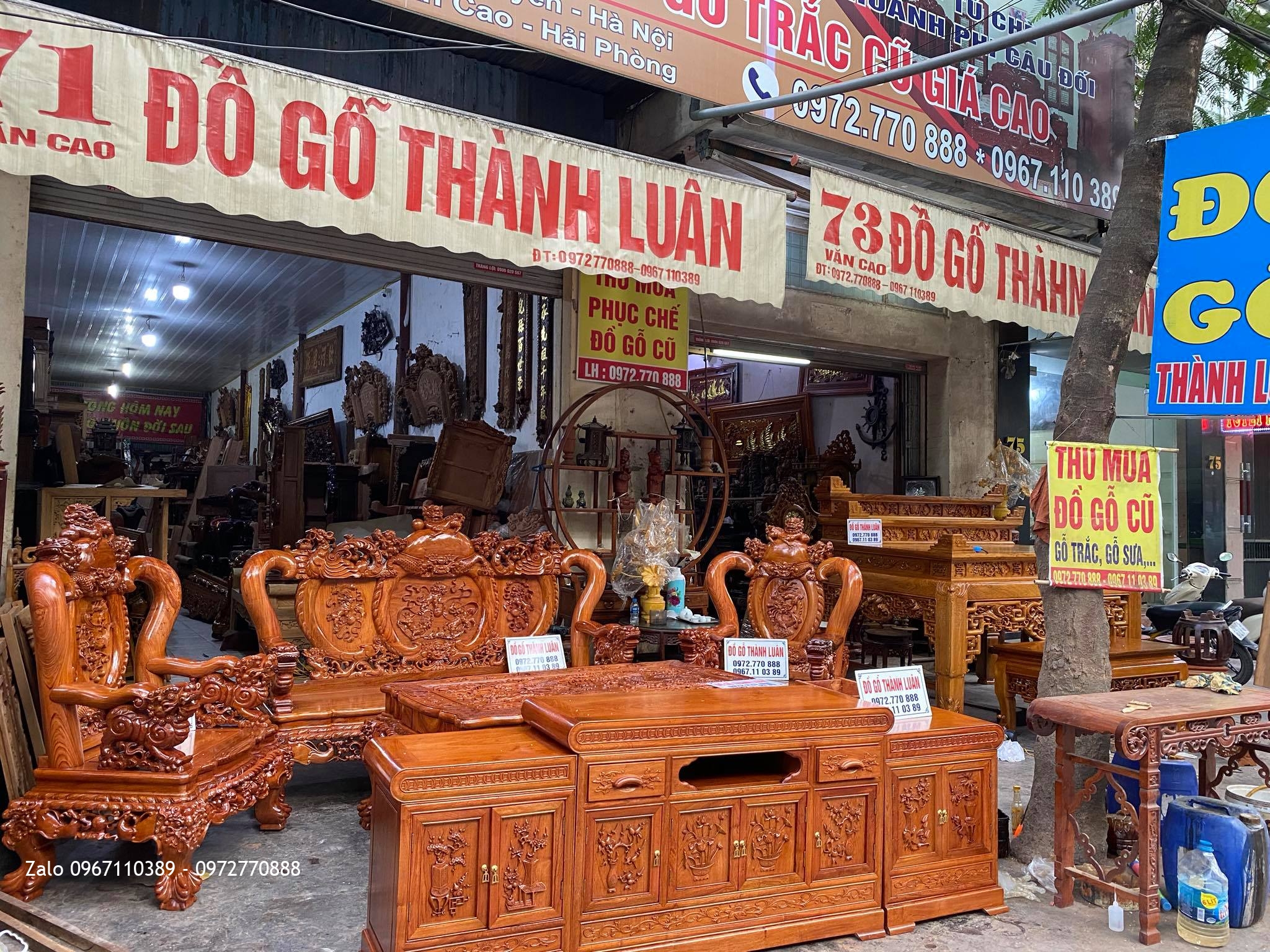 Nội Thất Phòng Khách. Gia Đình Chú Thiện ở Thuỷ Nguyên Hải Phòng,