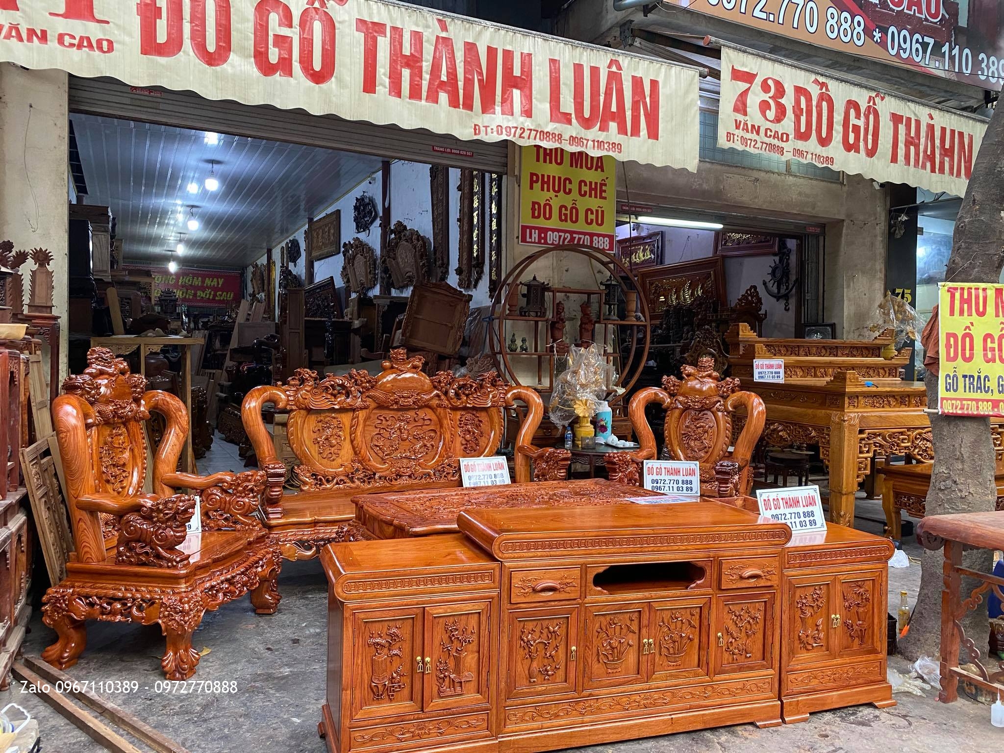 Nội Thất Phòng Khách. Gia Đình Chú Thiện ở Thuỷ Nguyên Hải Phòng.