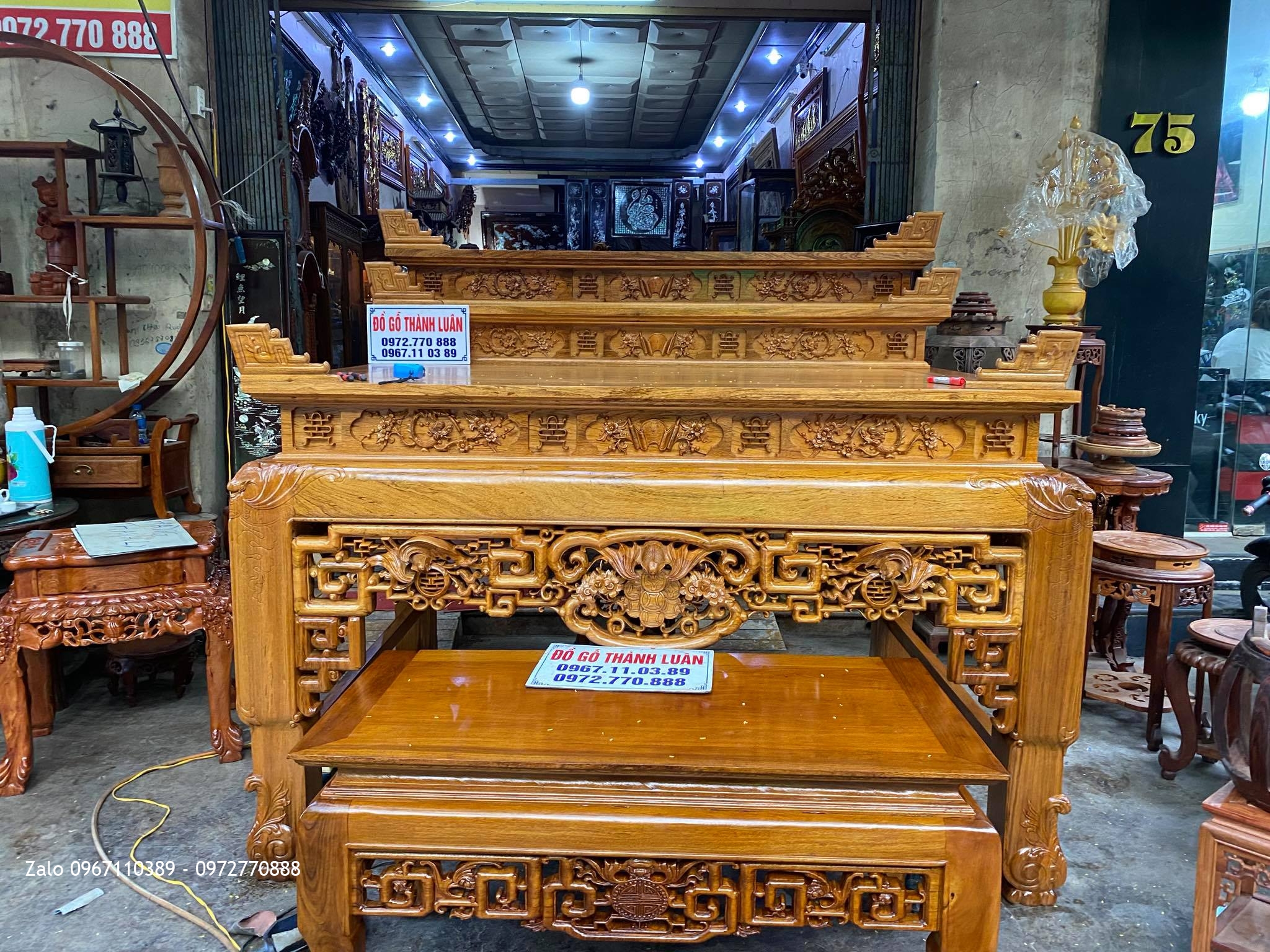 Nội Thất Phòng Khách. Gia Đình Chú Thiện ở Thuỷ Nguyên Hải Phòng.