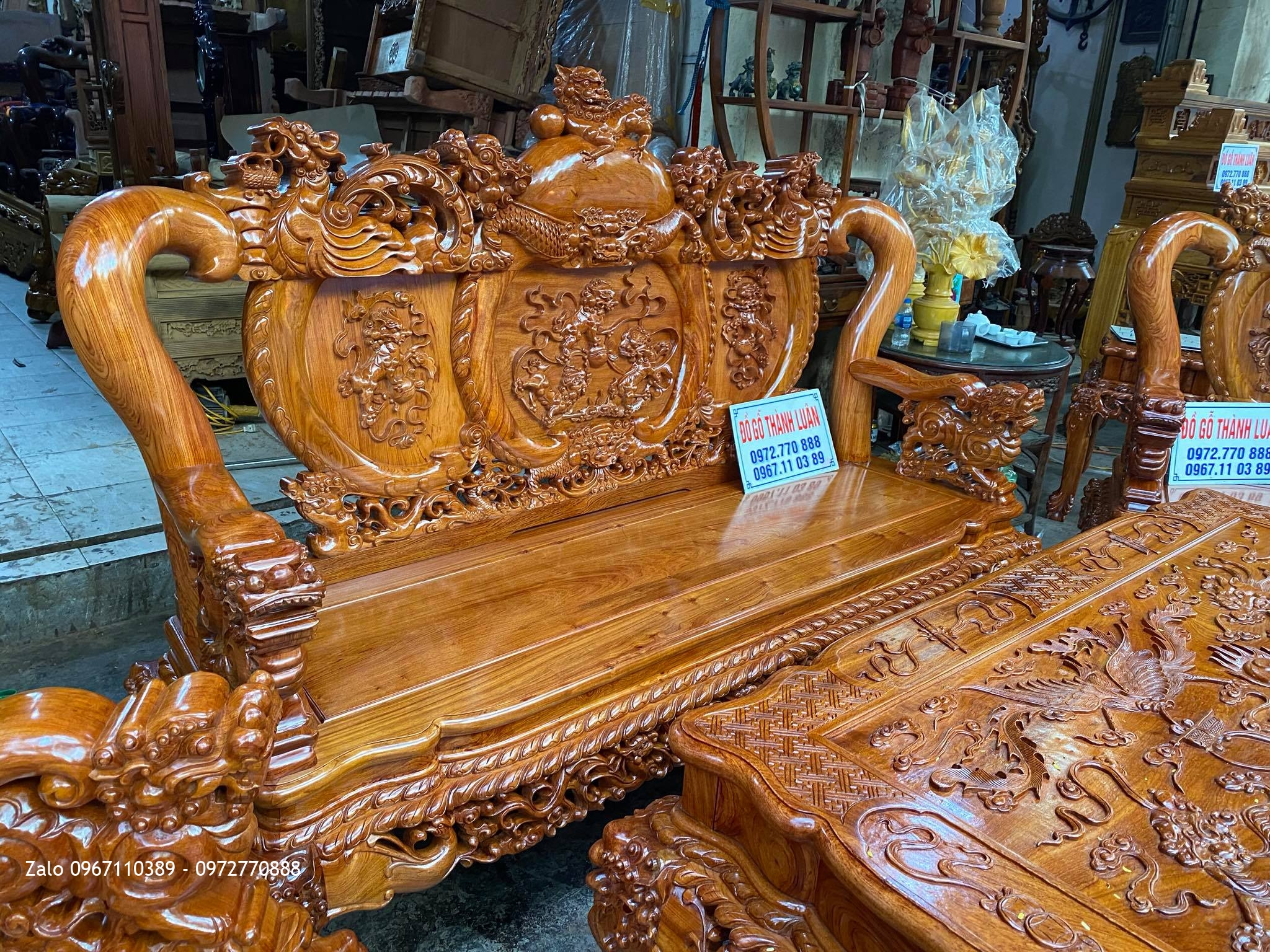 Nội Thất Phòng Khách. Gia Đình Chú Thiện ở Thuỷ Nguyên Hải Phòng: