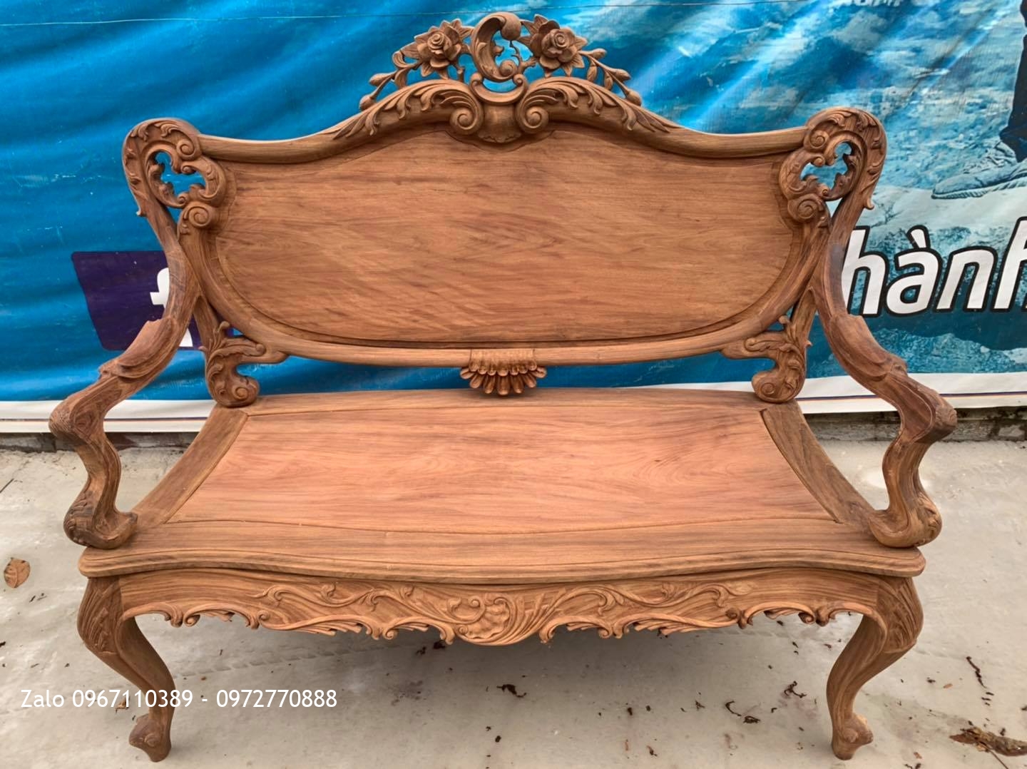 Bộ Ghế Lu-i (Louis) Gỗ Gụ Ta Quảng Bình Gồm 9 Món Bán Về Hà Nội,