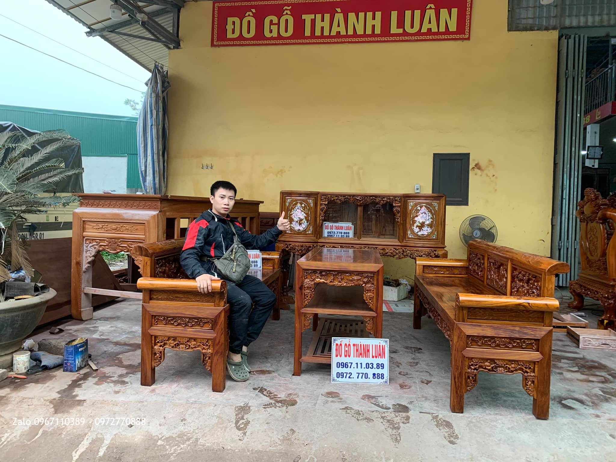 Trường Kỷ Tam Quốc Gỗ Gụ Ta Quảng bÌnh siêu víp,