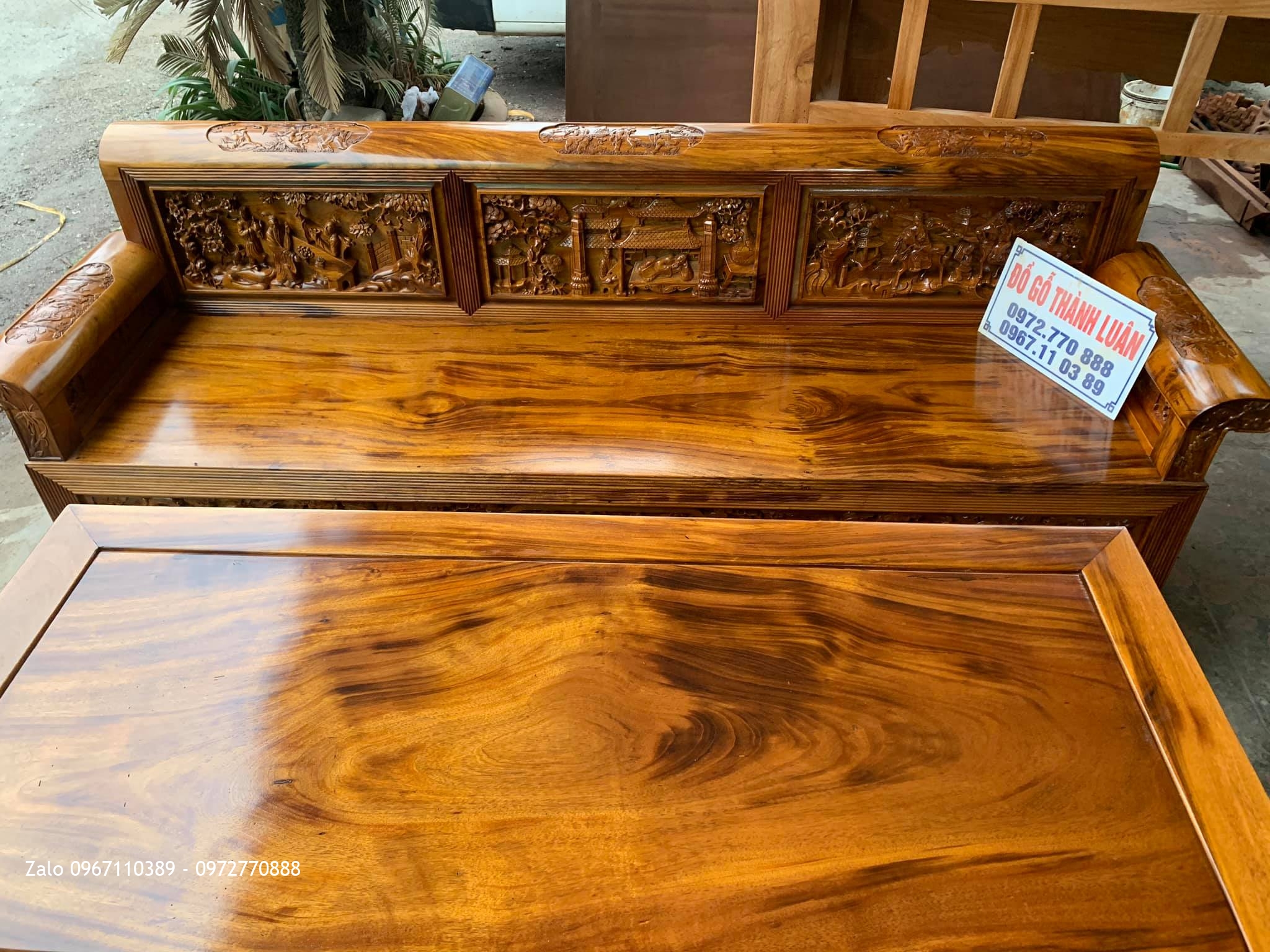 Trường Kỷ Tam Quốc Gỗ Gụ Ta Quảng bÌnh siêu víp: