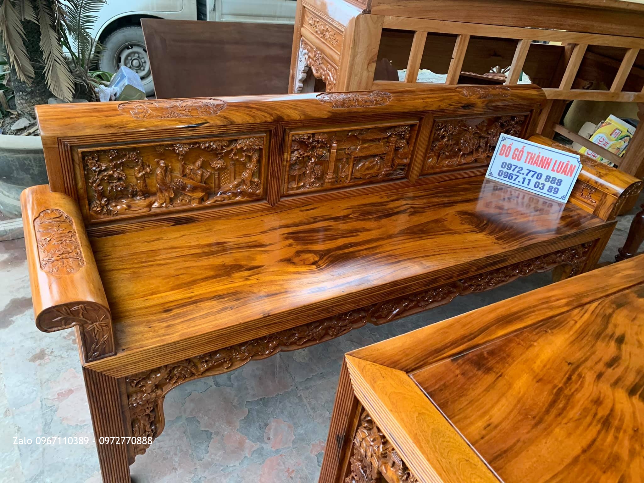 Trường Kỷ Tam Quốc Gỗ Gụ Ta Quảng bÌnh siêu víp::