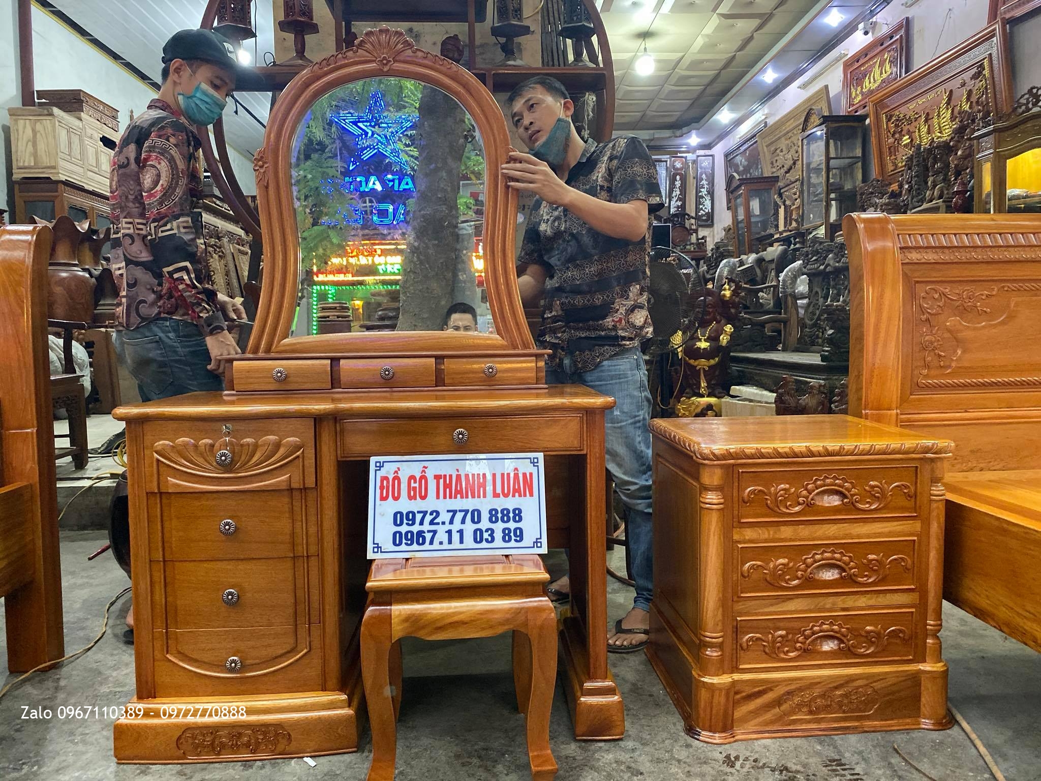 Giường Ngủ Chữ X , Tủ Đầu Giường Bán Về VinCom Hải Phòng
