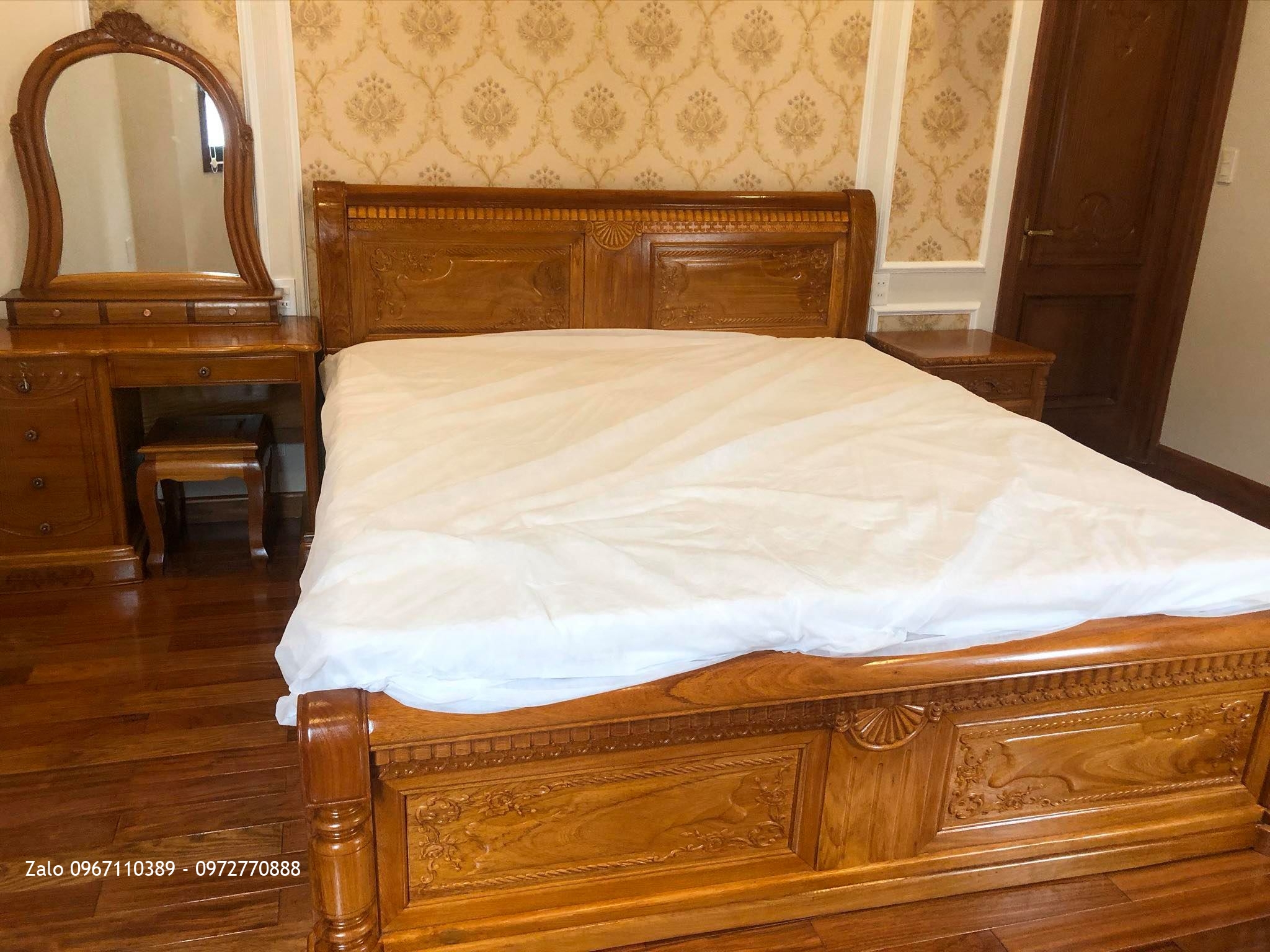Giường Ngủ Chữ X , Tủ Đầu Giường Bán Về VinCom Hải Phòng,
