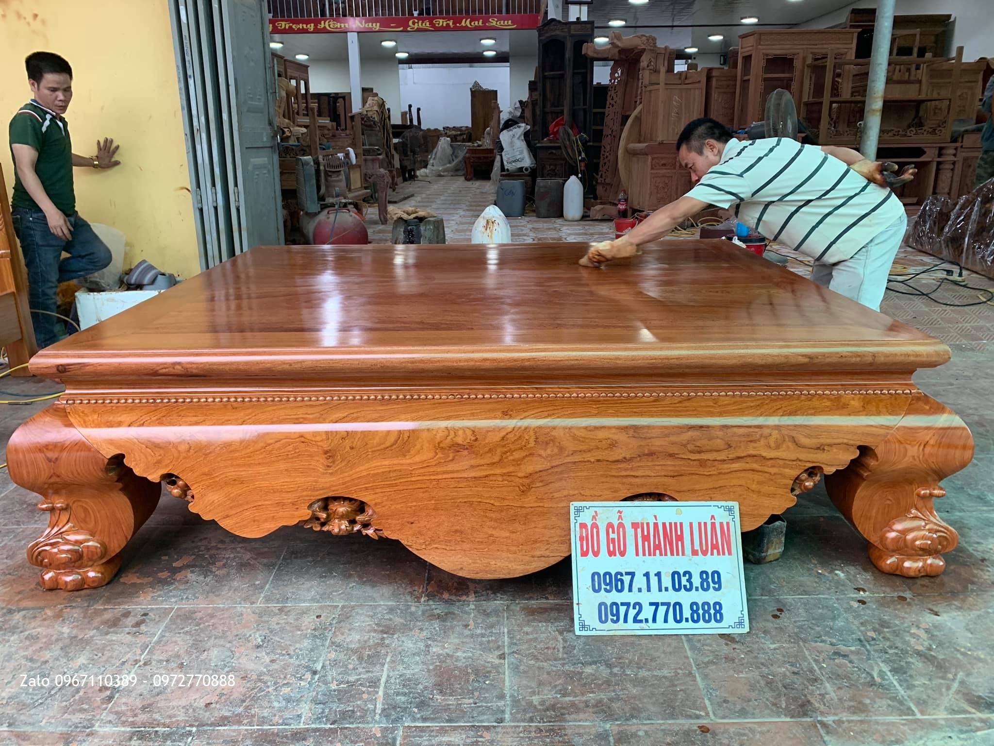 Sập Gỗ Hương Đá Tam Diện Vân Đẹp. GĐ A Cường Phú Thọ