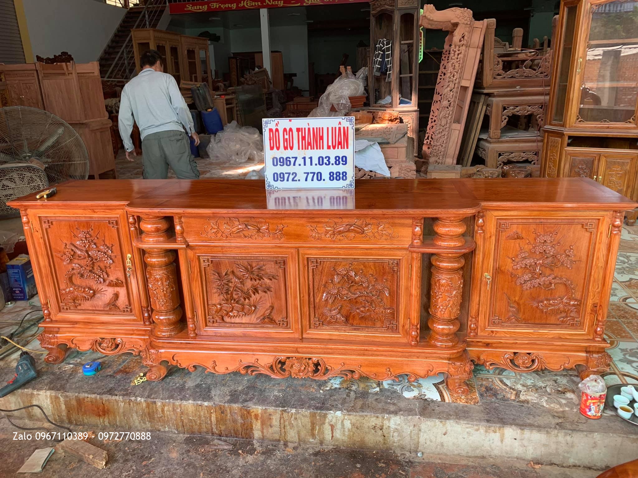 Bộ Nội Thất Phòng Khách Cho GĐ KH Ở Quốc Oai, Hà Nội,.