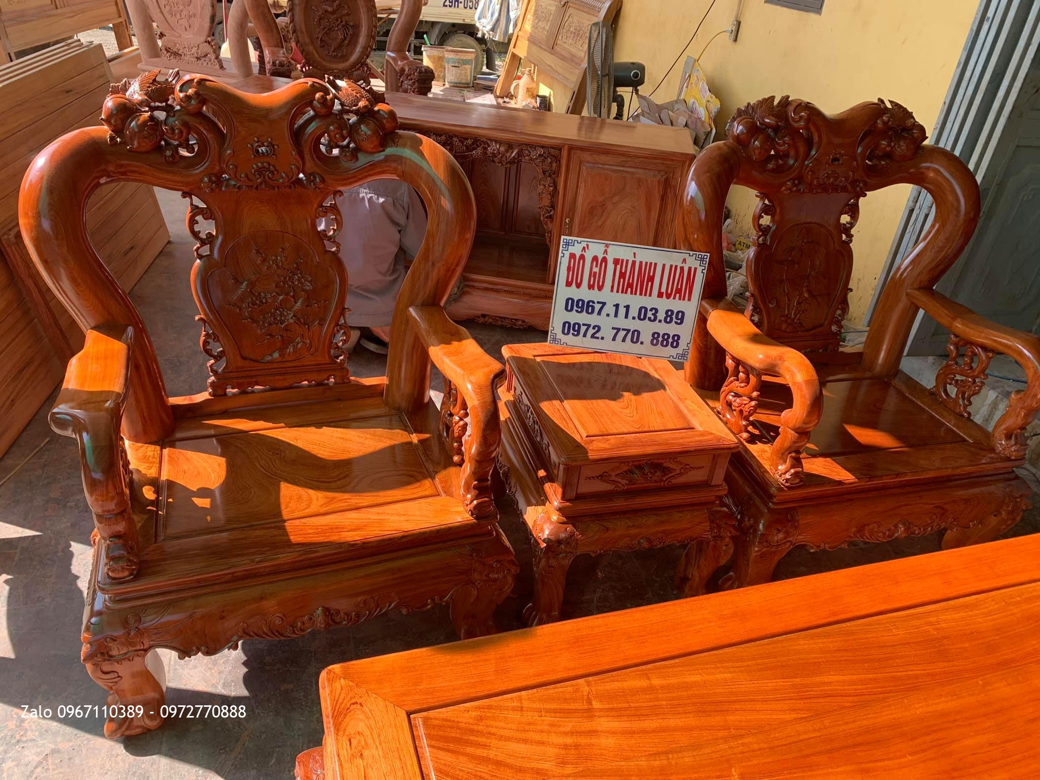 Bộ Nội Thất Phòng Khách Cho GĐ KH Ở Quốc Oai, Hà Nội,