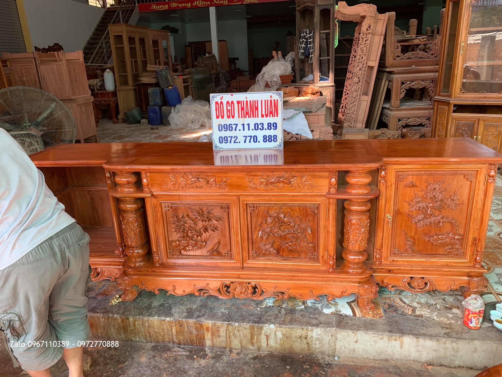 Bộ Nội Thất Phòng Khách Cho GĐ KH Ở Quốc Oai, Hà Nội.,