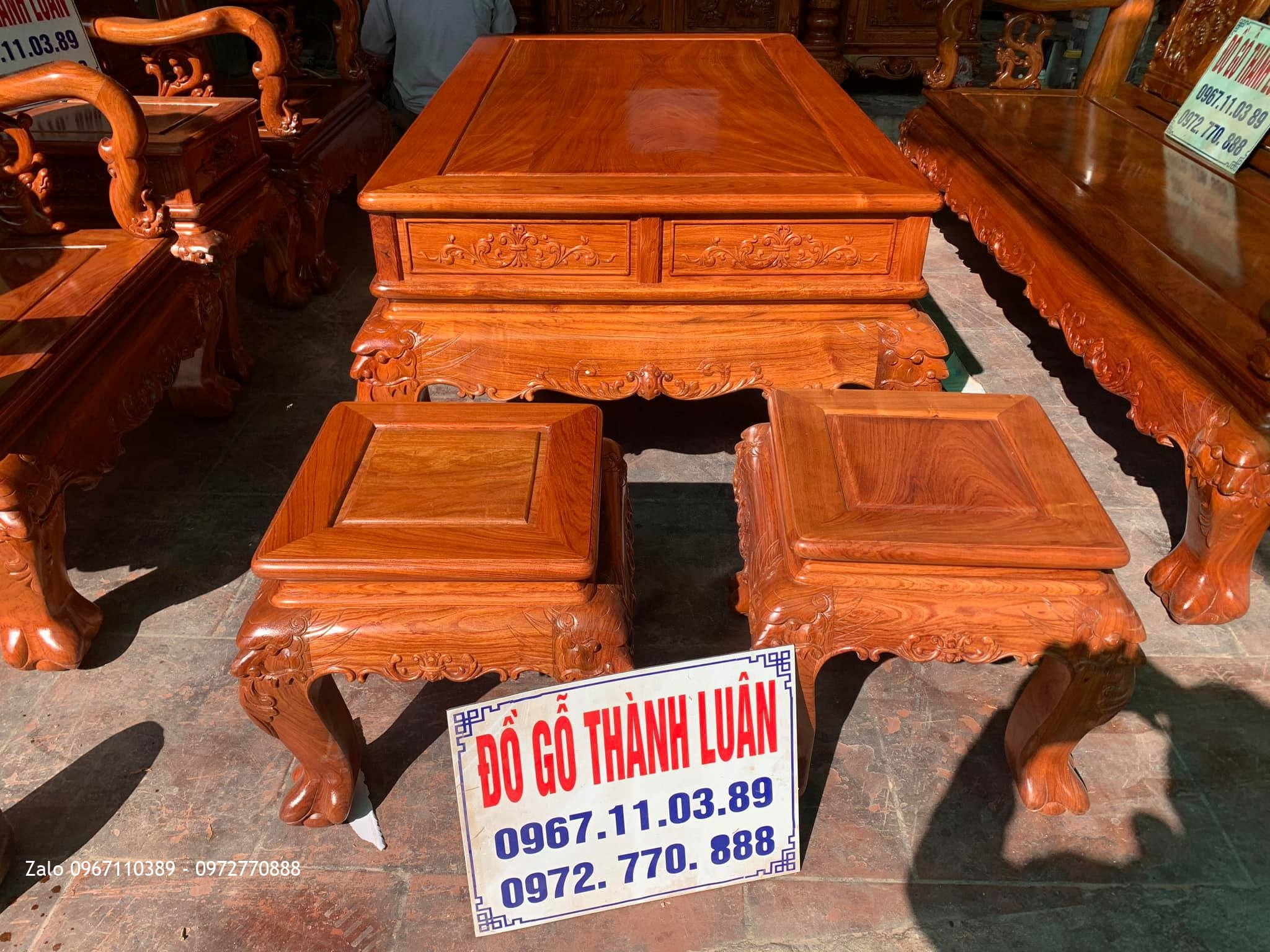 Bộ Nội Thất Phòng Khách Cho GĐ KH Ở Quốc Oai, Hà Nội.