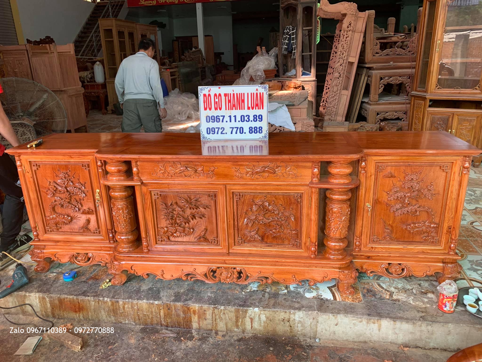 Bộ Nội Thất Phòng Khách Cho GĐ KH Ở Quốc Oai, Hà Nội: