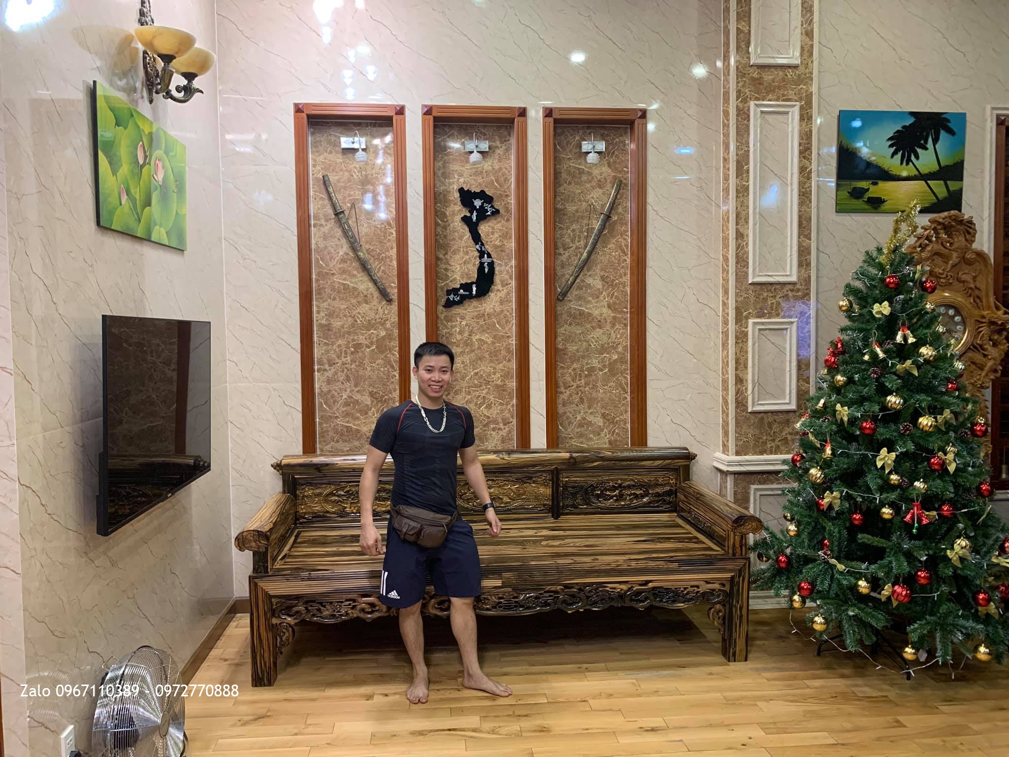 Sập 3 Thành Gỗ Mun Tại Quang Trung, P11, Q Gò Vấp, TPHCM