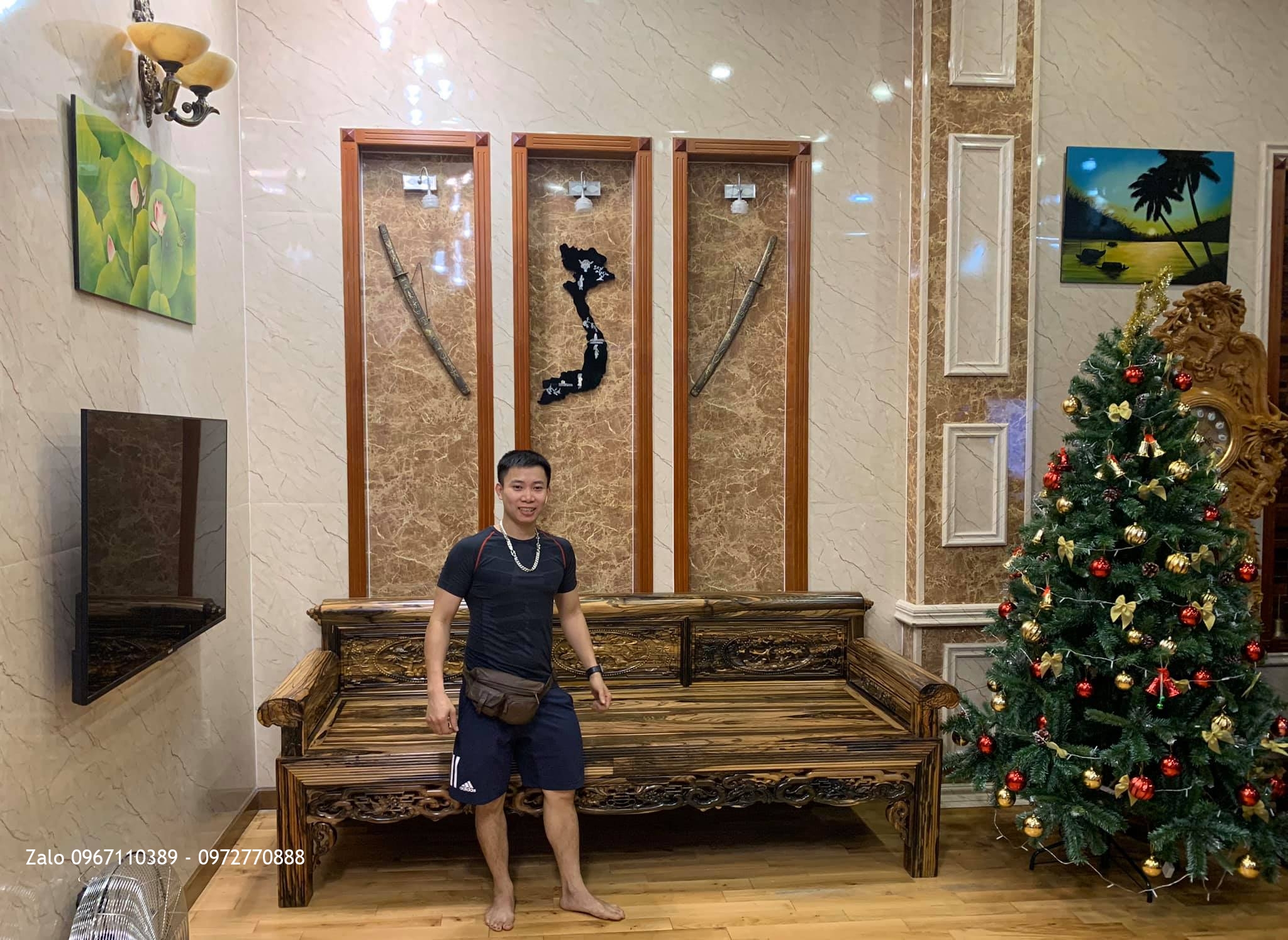 Sập 3 Thành Gỗ Mun Tại Quang Trung, P11, Q Gò Vấp, TPHCM