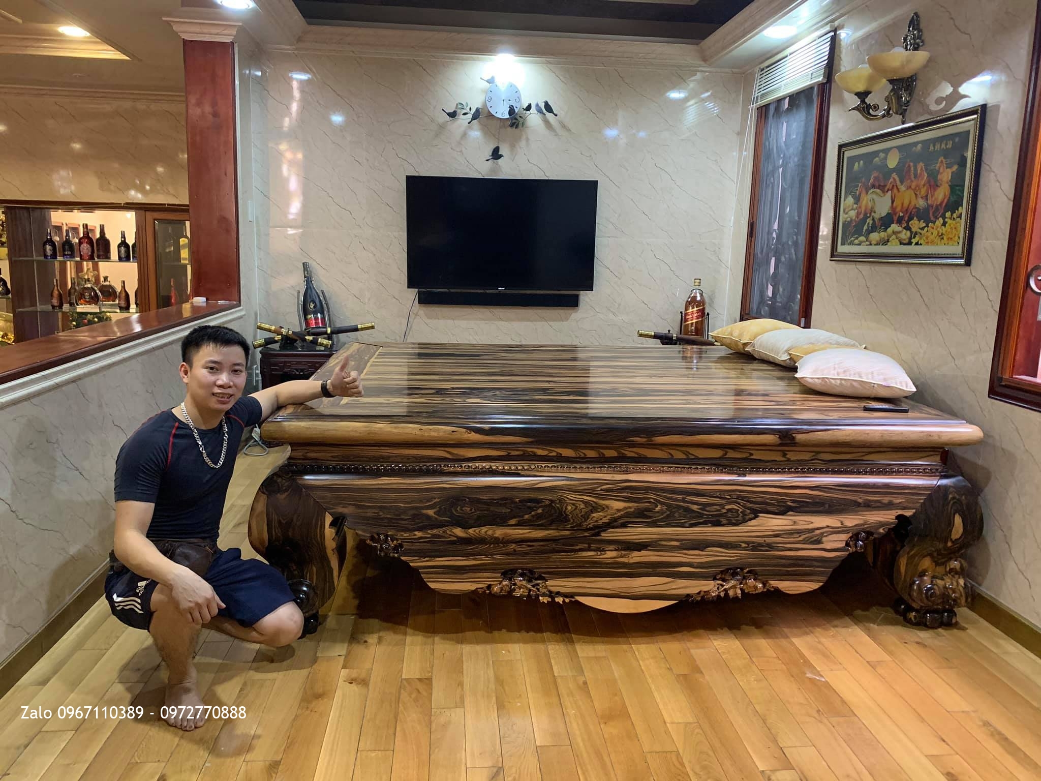 Sập 3 Thành Gỗ Mun Tại Quang Trung, P11, Q Gò Vấp, TPHCM