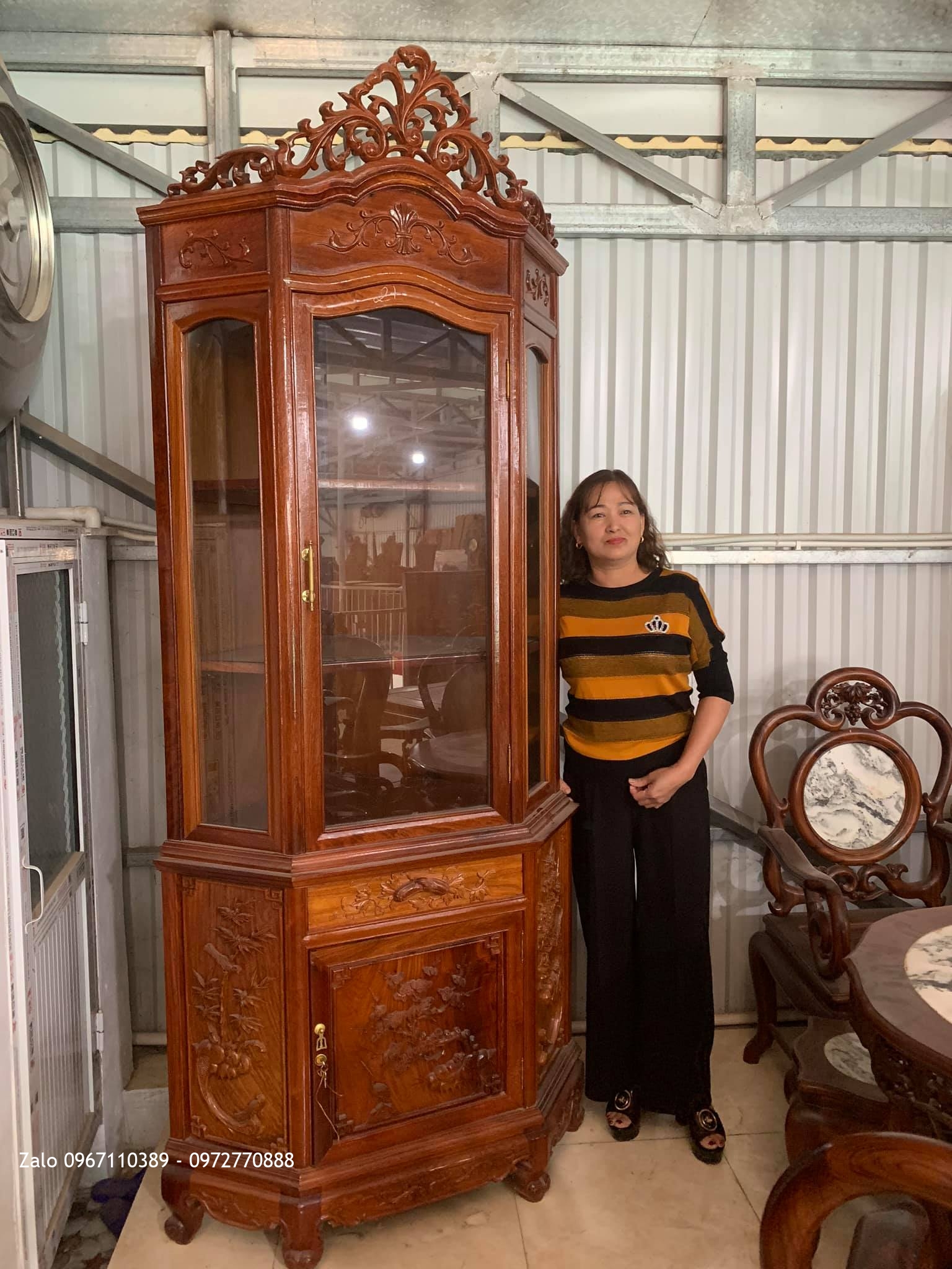 Cô Chú Tuấn Quỳnh Từ Sông Công Thái Nguyên Về Mua Đồ Gỗ Tại Xưởng