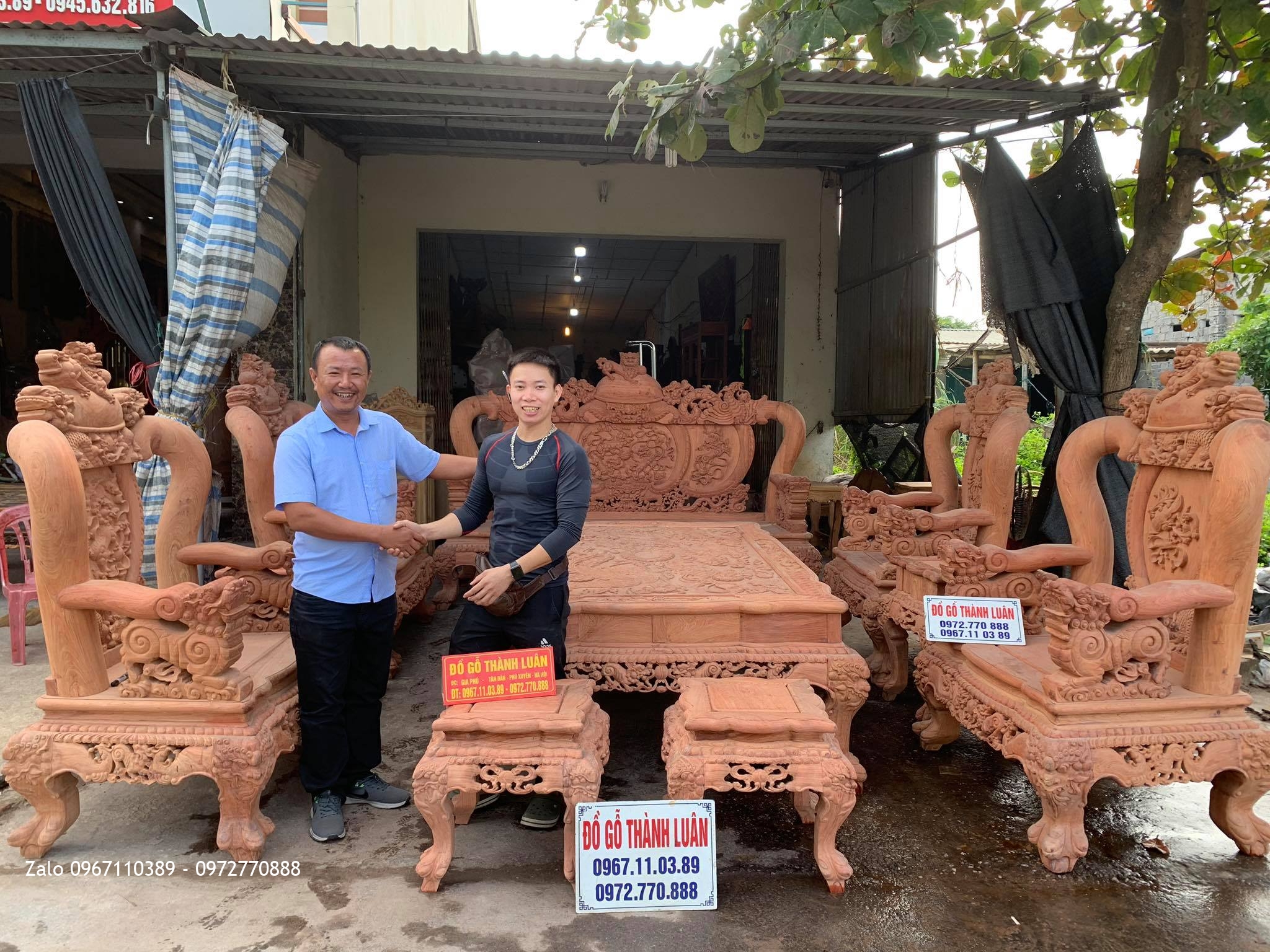 Nghê Bảo Đỉnh Gỗ Hương Đá Cột 16 Anh Thọ Quảng Ninh, Quảng Bình