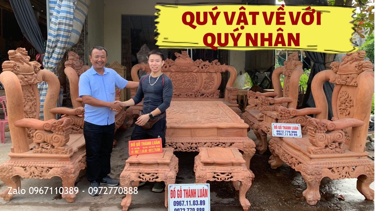 Nghê Bảo Đỉnh Gỗ Hương Đá Cột 16 Anh Thọ Quảng Ninh, Quảng Bình