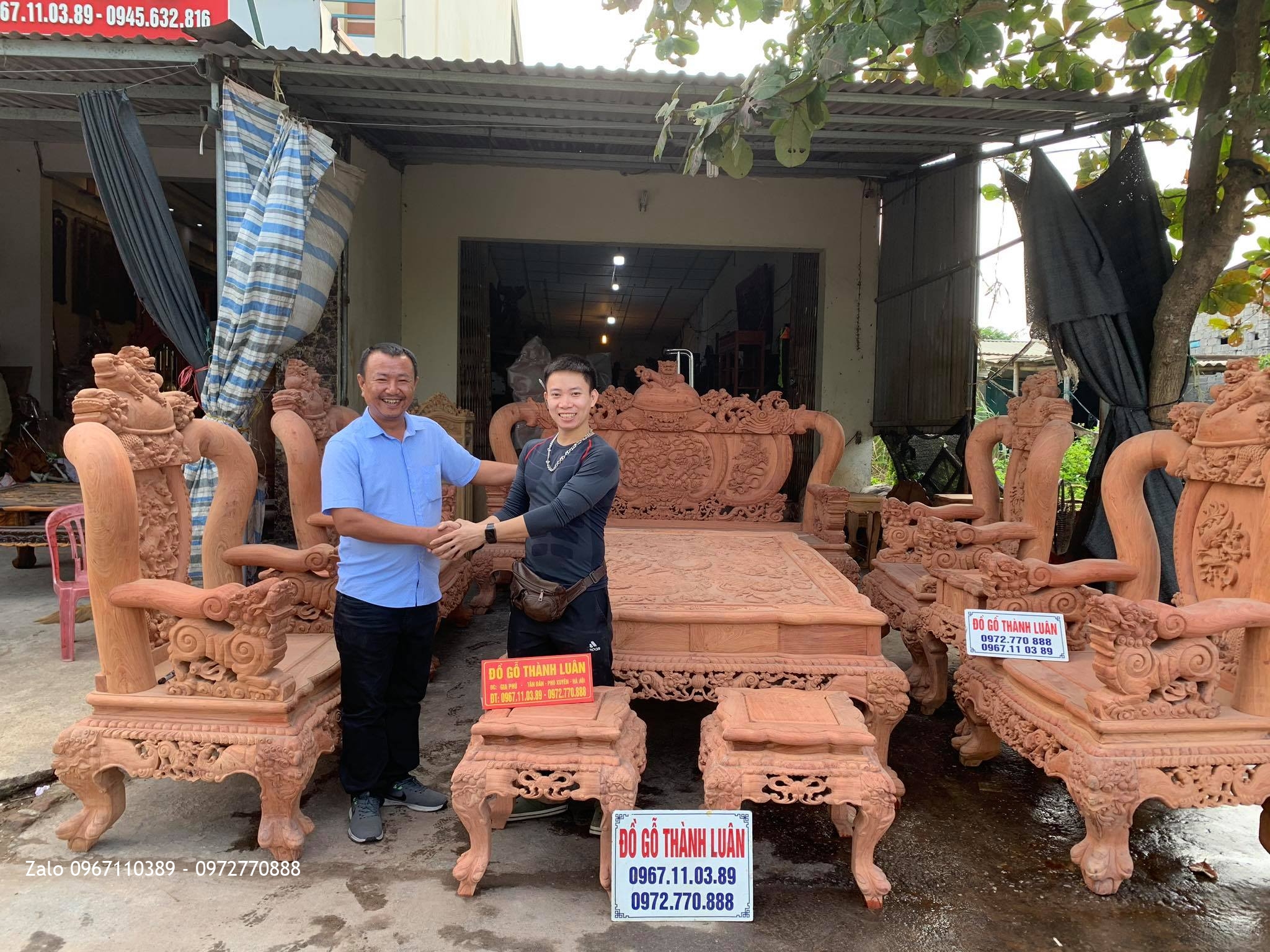 Nghê Bảo Đỉnh Gỗ Hương Đá Cột 16 Anh Thọ Quảng Ninh, Quảng Bình.