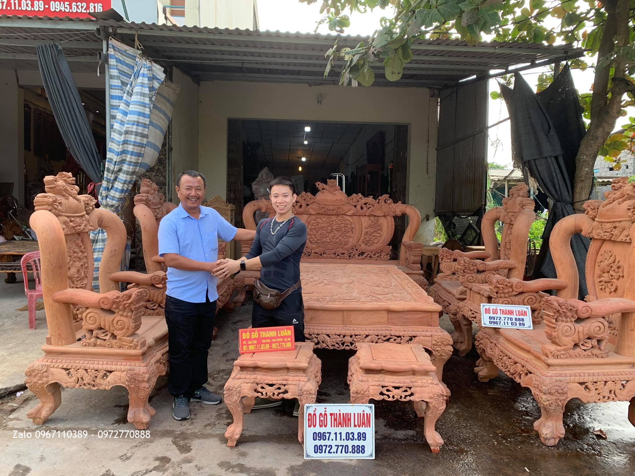 Nghê Bảo Đỉnh Gỗ Hương Đá Cột 16 Anh Thọ Quảng Ninh, Quảng Bình.