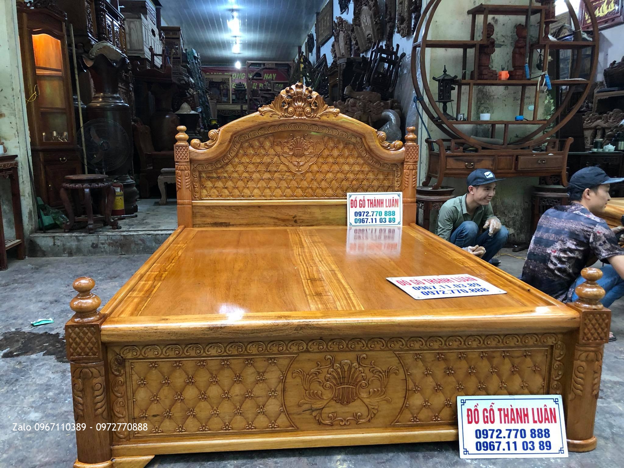 2 Bộ Sập Ngũ Phúc Tùng Lộc Gỗ Gụ- Sập Gụ Tủ Chè. Bán Về Hải Phòng