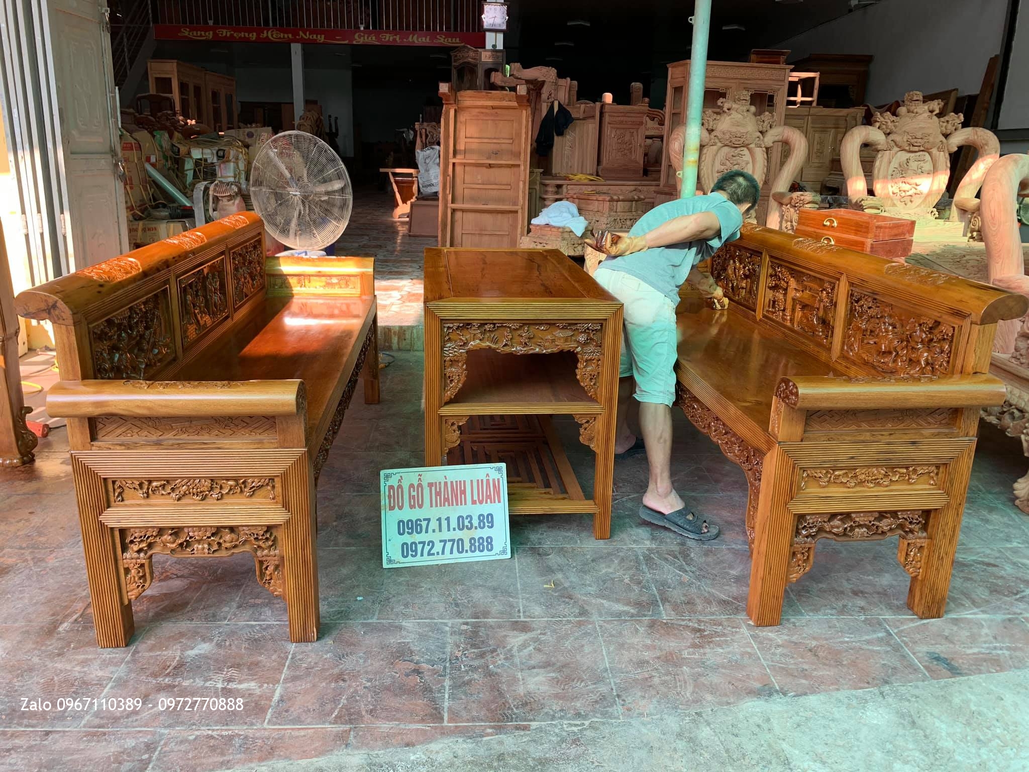 gia đình chú Toàn tại Tân Hoà Quốc Oai Hà Nội