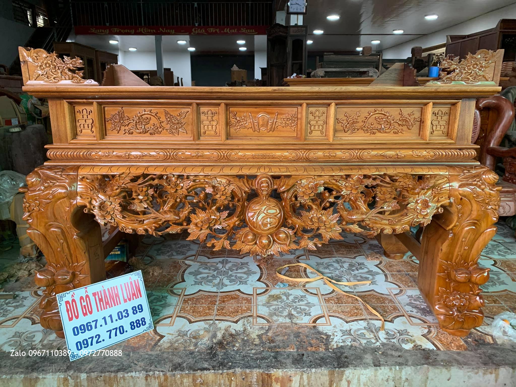 Kệ Tivi- Sập Thờ Mai Điểu Bán Cho GĐ E Trưởng Ở Tp Hưng Yên