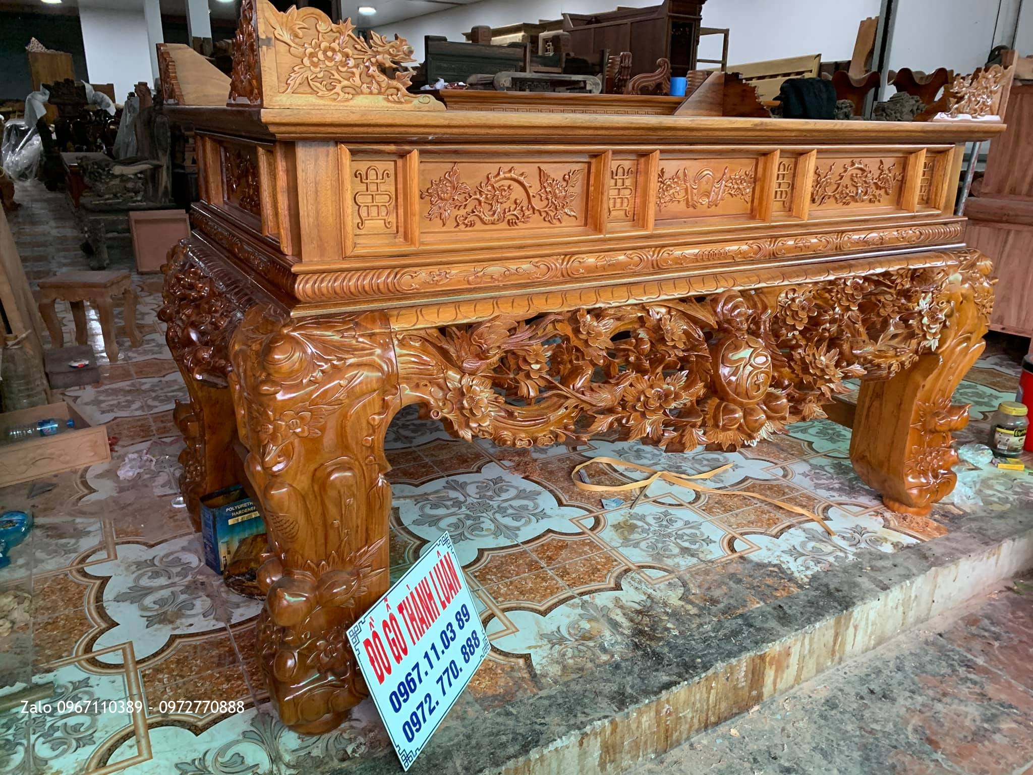 Kệ Tivi- Sập Thờ Mai Điểu Bán Cho GĐ E Trưởng Ở Tp Hưng Yên