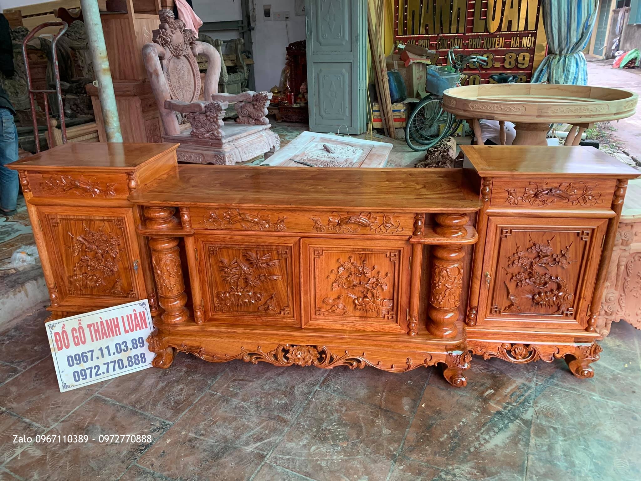 Kệ Tivi- Sập Thờ Mai Điểu Bán Cho GĐ E Trưởng Ở Tp Hưng Yên,