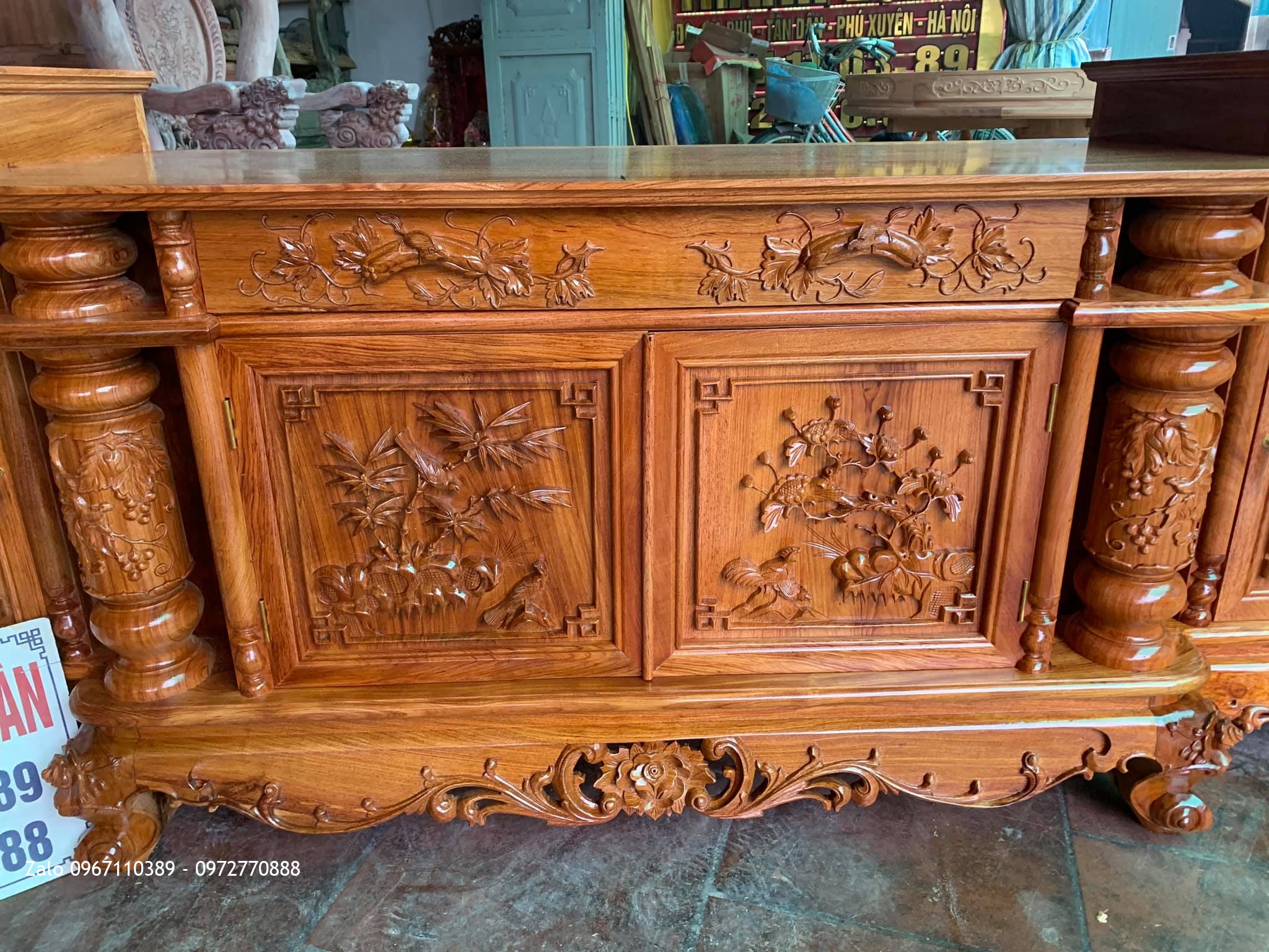 Kệ Tivi- Sập Thờ Mai Điểu Bán Cho GĐ E Trưởng Ở Tp Hưng Yên.