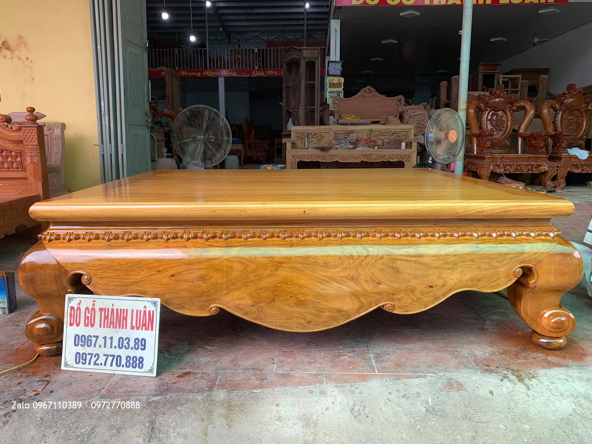 Sập Gụ Tứ Diện Cổ Liền Cổ Sòi Vip. Bác Toàn Thanh Trì.HN