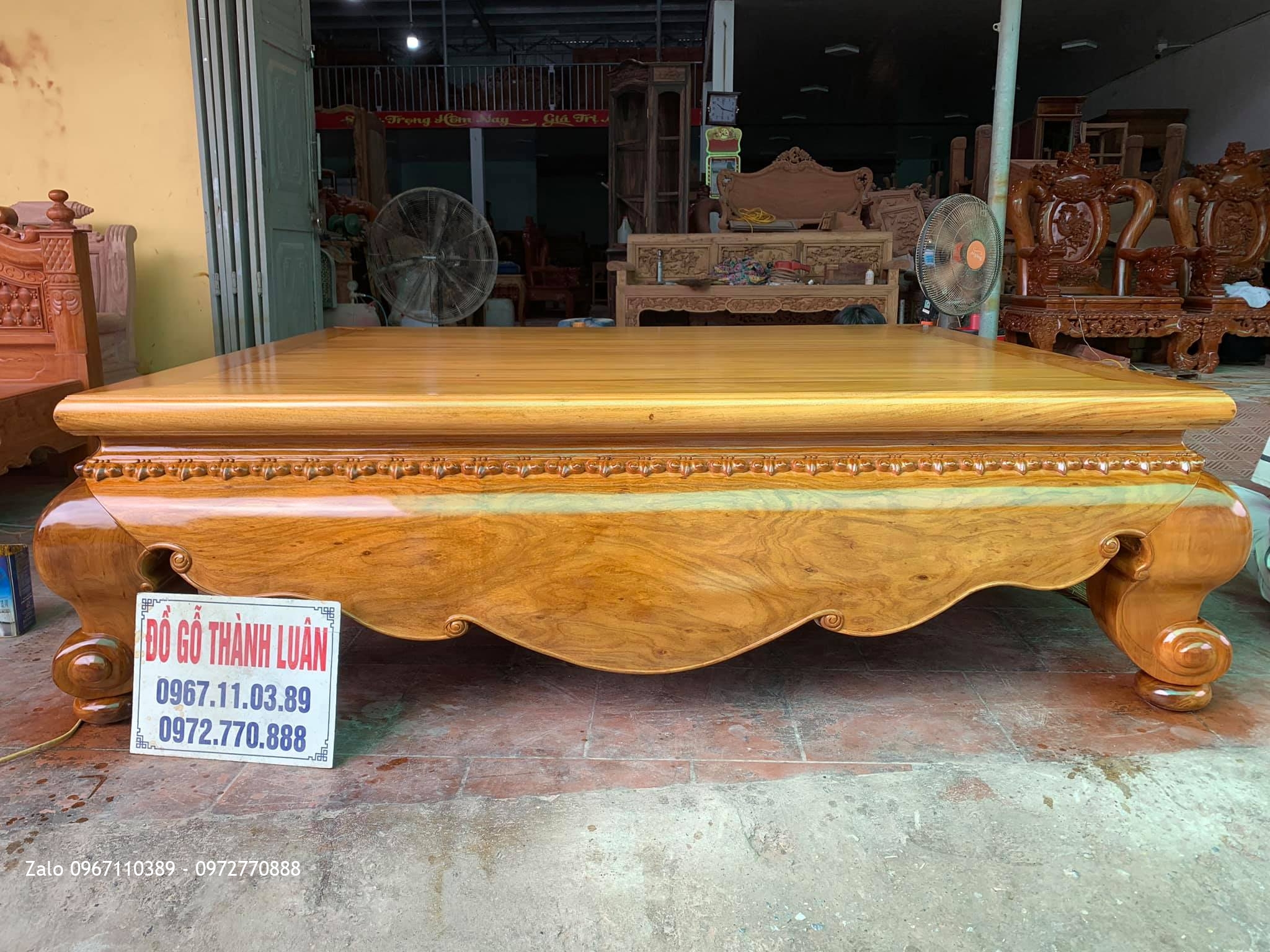 Sập Gụ Tứ Diện Cổ Liền Cổ Sòi Vip. Bác Toàn Thanh Trì.HN