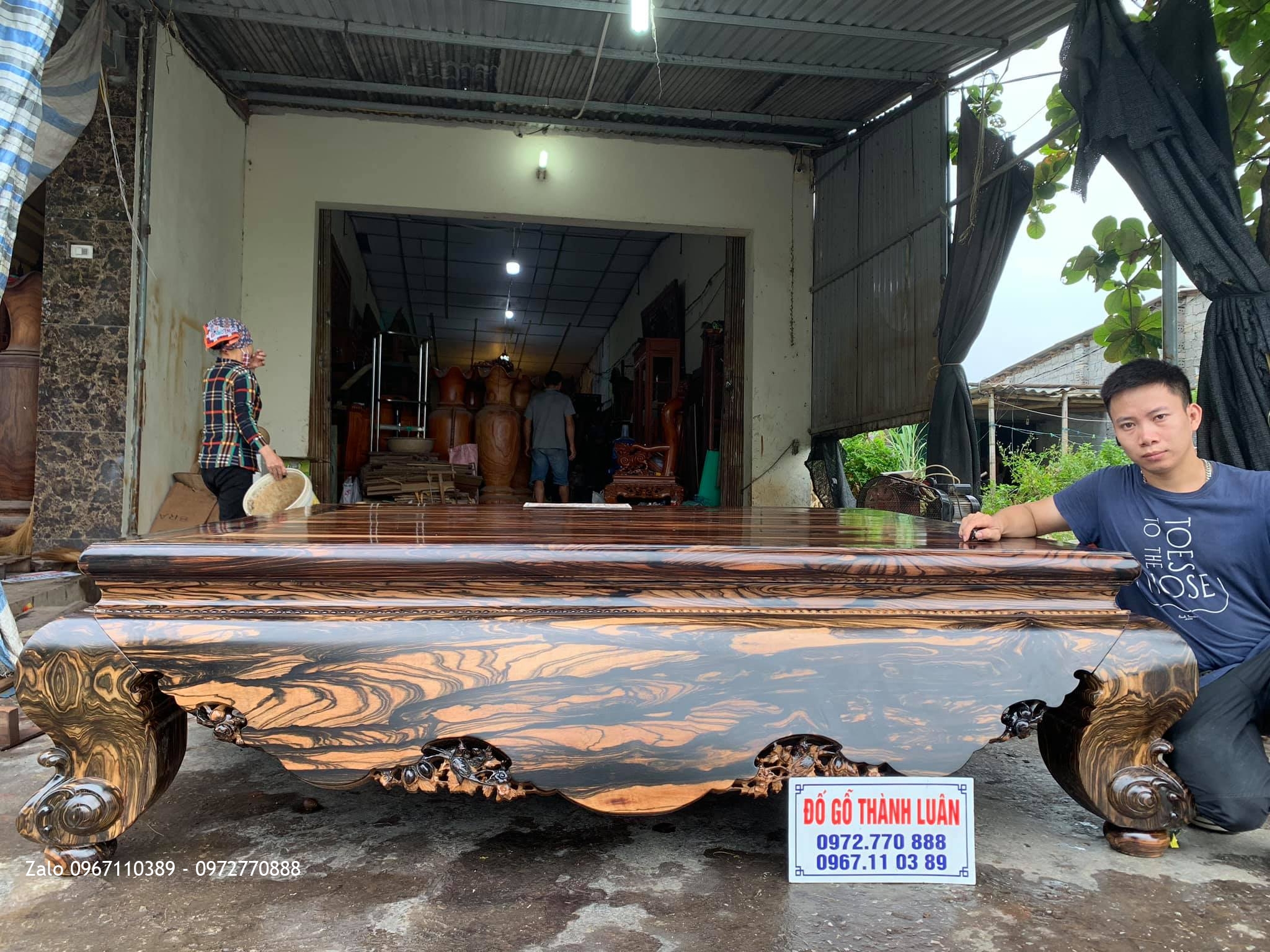 Sập Gỗ Mun Hoa Da Báo Siêu Vân.A Phương Quận Tân Bình TPHCM.