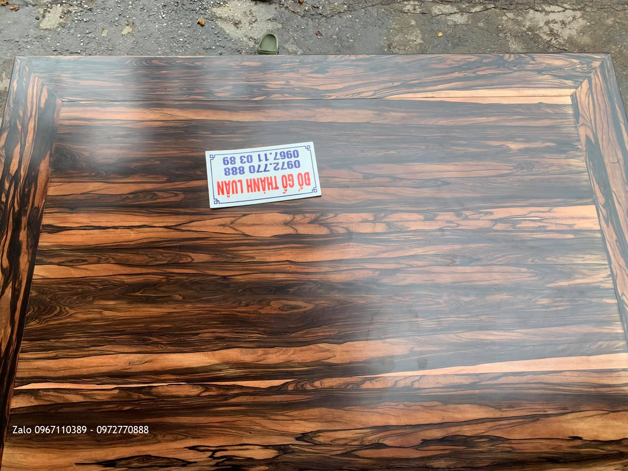 Sập Gỗ Mun Hoa Da Báo Siêu Vân.A Phương Quận Tân Bình TPHCM..