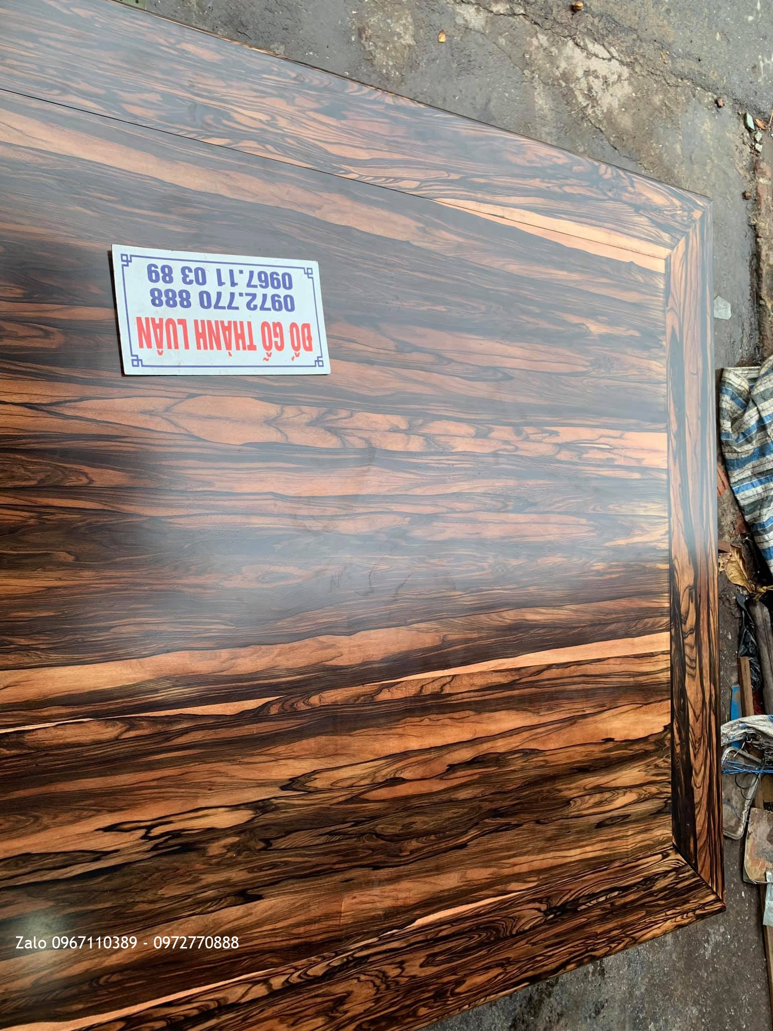 Sập Gỗ Mun Hoa Da Báo Siêu Vân.A Phương Quận Tân Bình TPHCM..