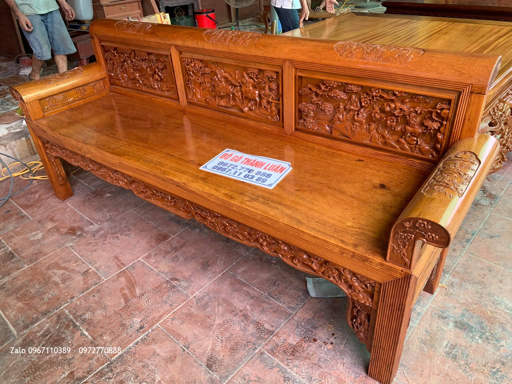 Bộ Trường Kỷ Tam Quốc (BỘ ĐẠI) SIÊU TO VÀ DÀY. A Đông Tiên Phương Chương Mỹ HN: