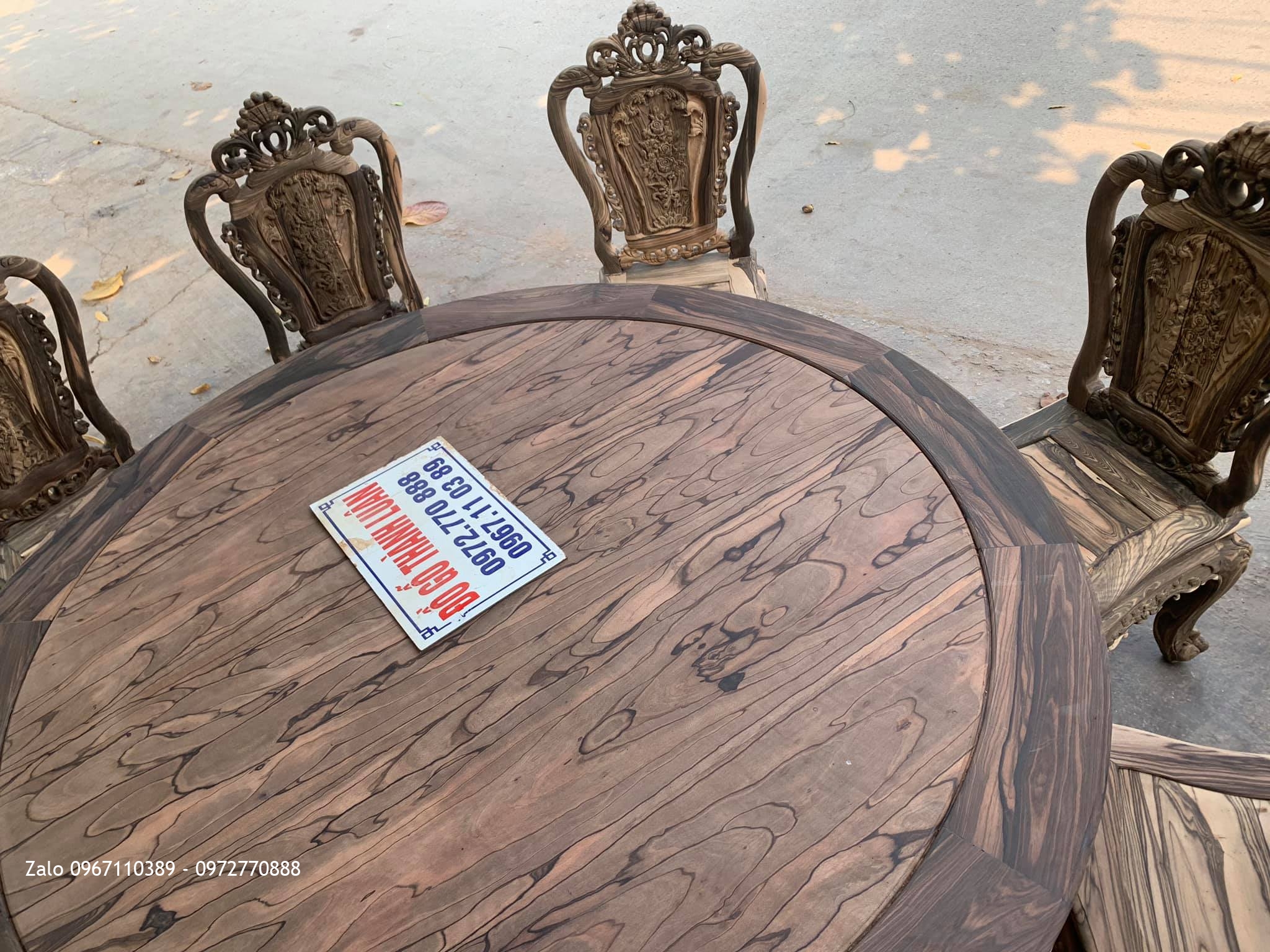 Bộ Bàn Ghế Ăn Hoa Lan Tây. C Phong. Q8 TPHCM