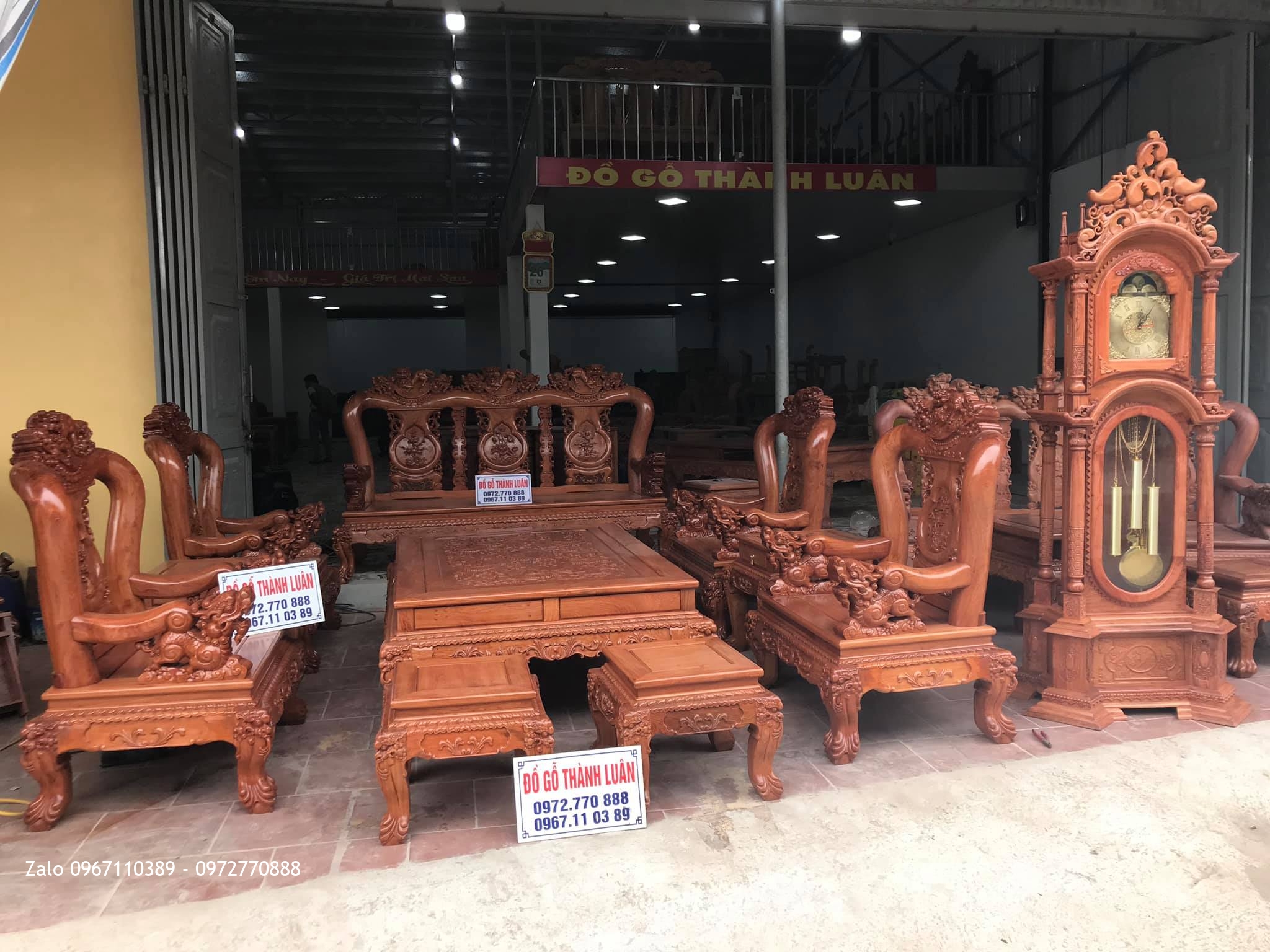 ồng Hồ, Bàn Ghế Minh Nghê, Kệ Tivi Gỗ Hương. Anh Khánh- Kinh Môn, Hải Dương