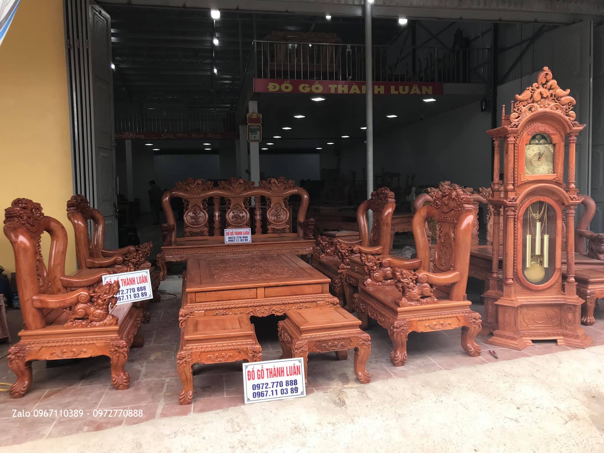 Đồng Hồ, Bàn Ghế Minh Nghê, Kệ Tivi Gỗ Hương. Anh Khánh- Kinh Môn, Hải Dương