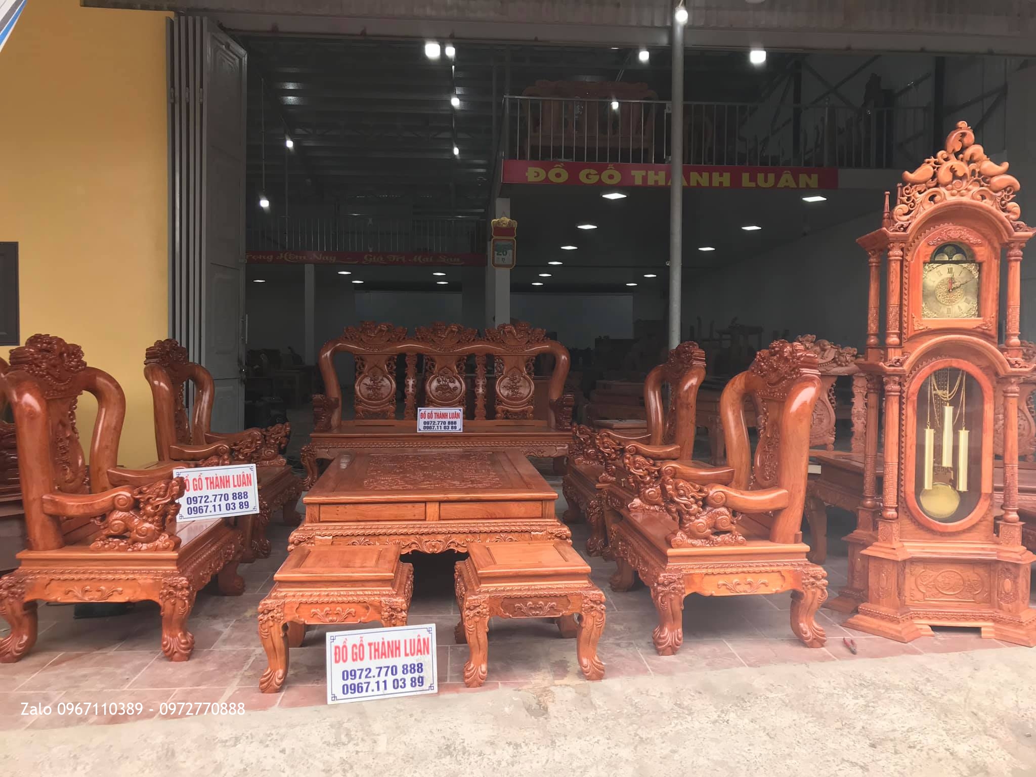 ồng Hồ, Bàn Ghế Minh Nghê, Kệ Tivi Gỗ Hương. Anh Khánh- Kinh Môn, Hải Dương...