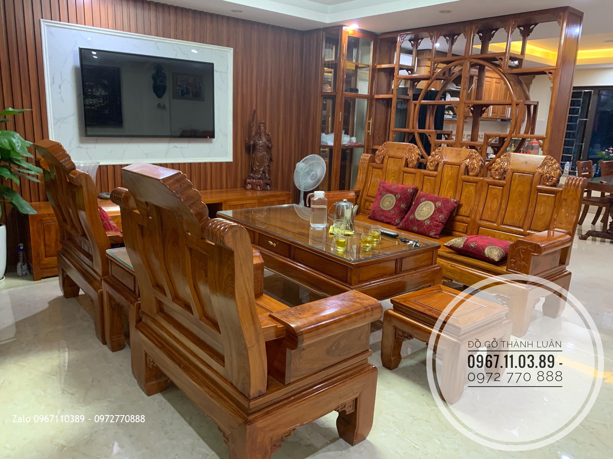 Bộ Nội Thất Phòng Khách. GĐ Cô Hương Phú Diễn Từ Liêm HN