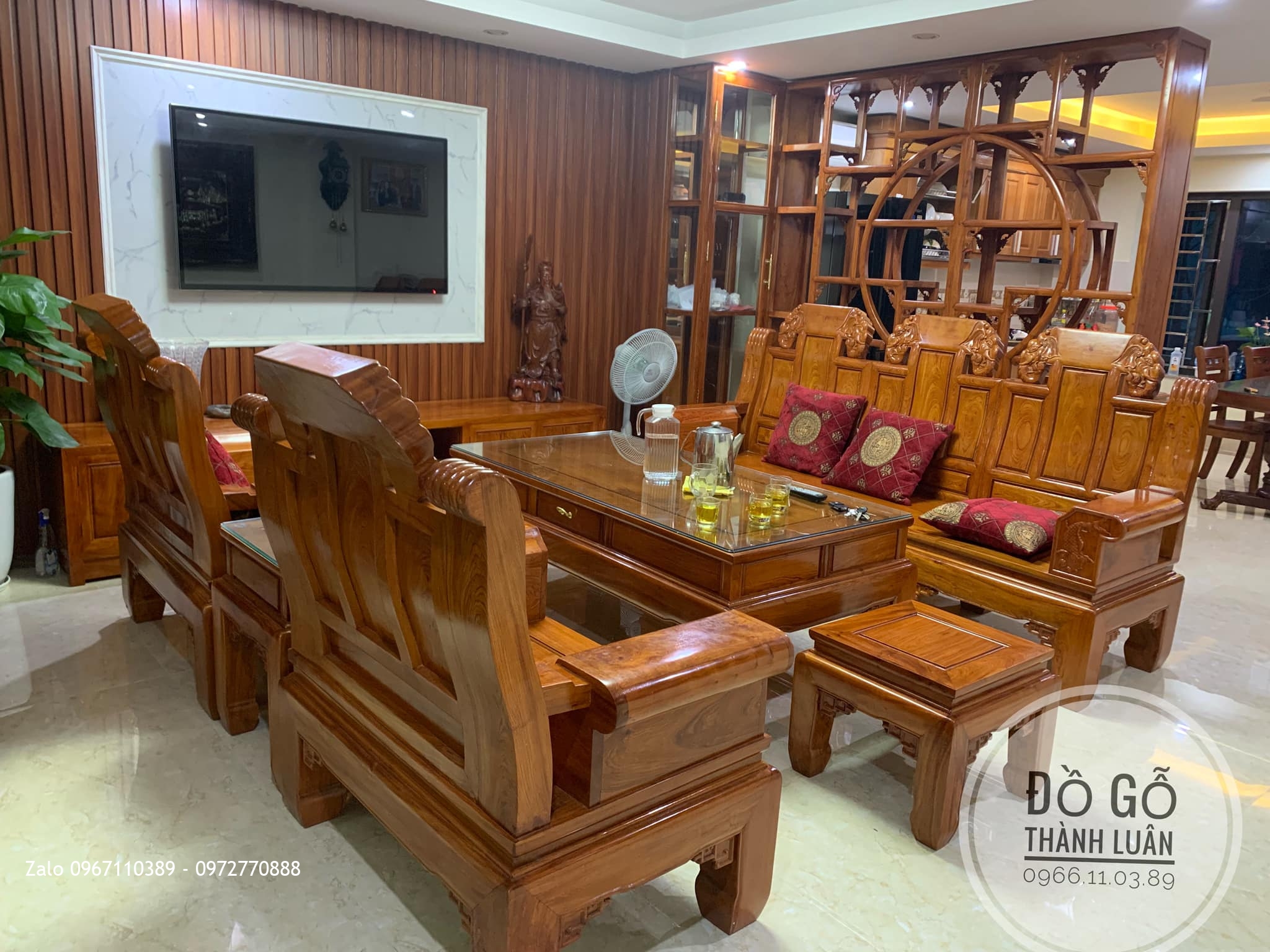 Bộ Nội Thất Phòng Khách. GĐ Cô Hương Phú Diễn Từ Liêm HN