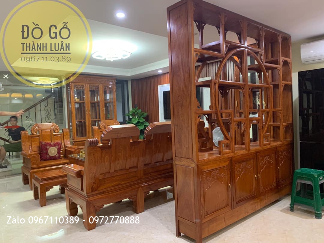 Bộ Nội Thất Phòng Khách. GĐ Cô Hương Phú Diễn Từ Liêm HN.