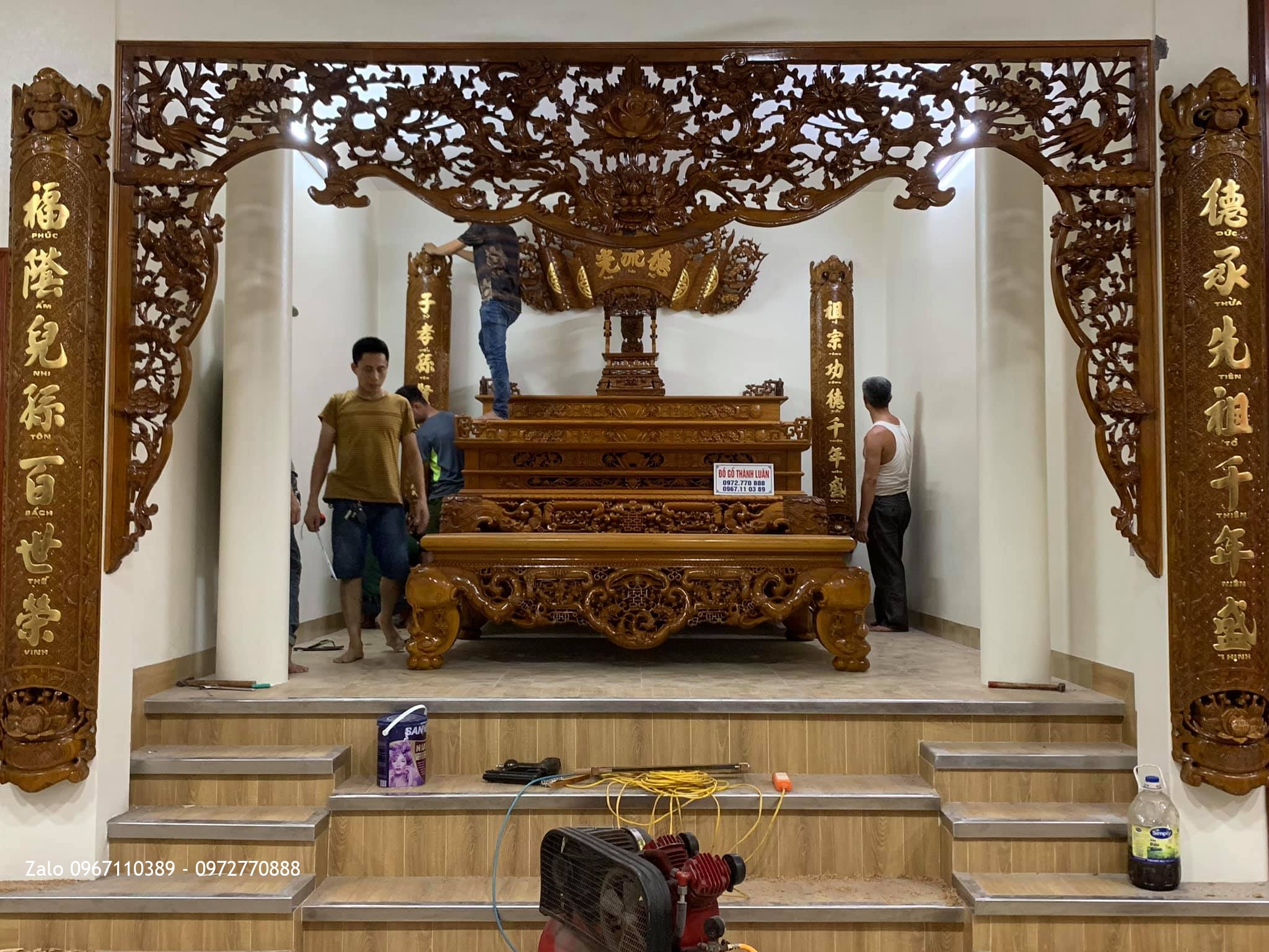 Nội Thất Nhà Thờ Tại TP Hải Dương::