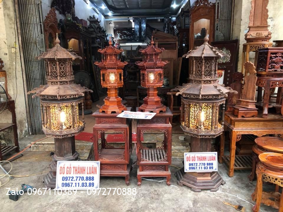 èn Thờ Gỗ Hương Và Gỗ Trắc Đỏ::