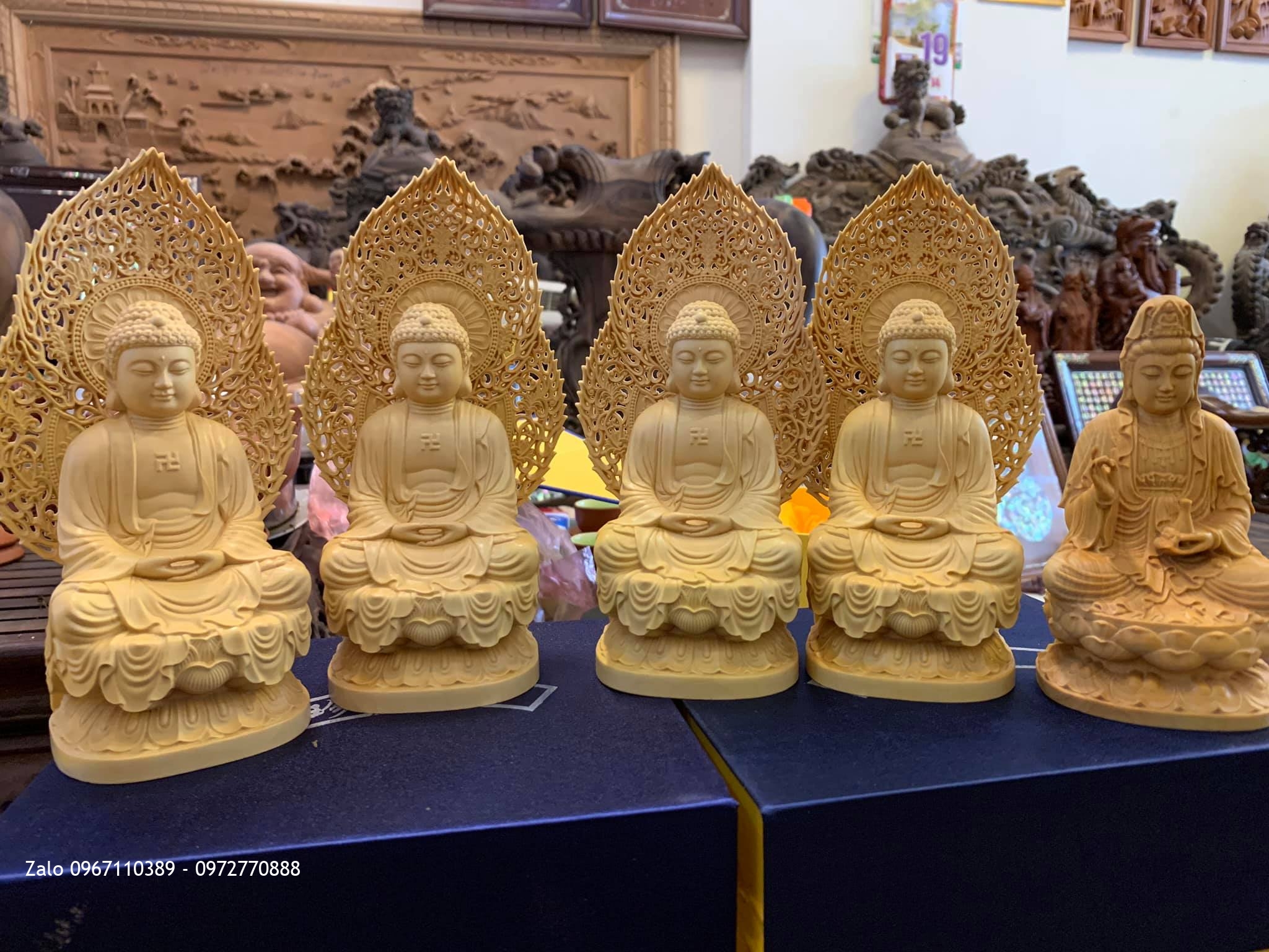 Tượng Để Ôtô Gỗ Hoàng Dương