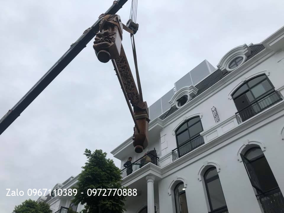 Bộ Sập Thờ Tam Cấp Mai Điểu Gỗ Gụ. Anh Tân Vinhome Hải Phòng: