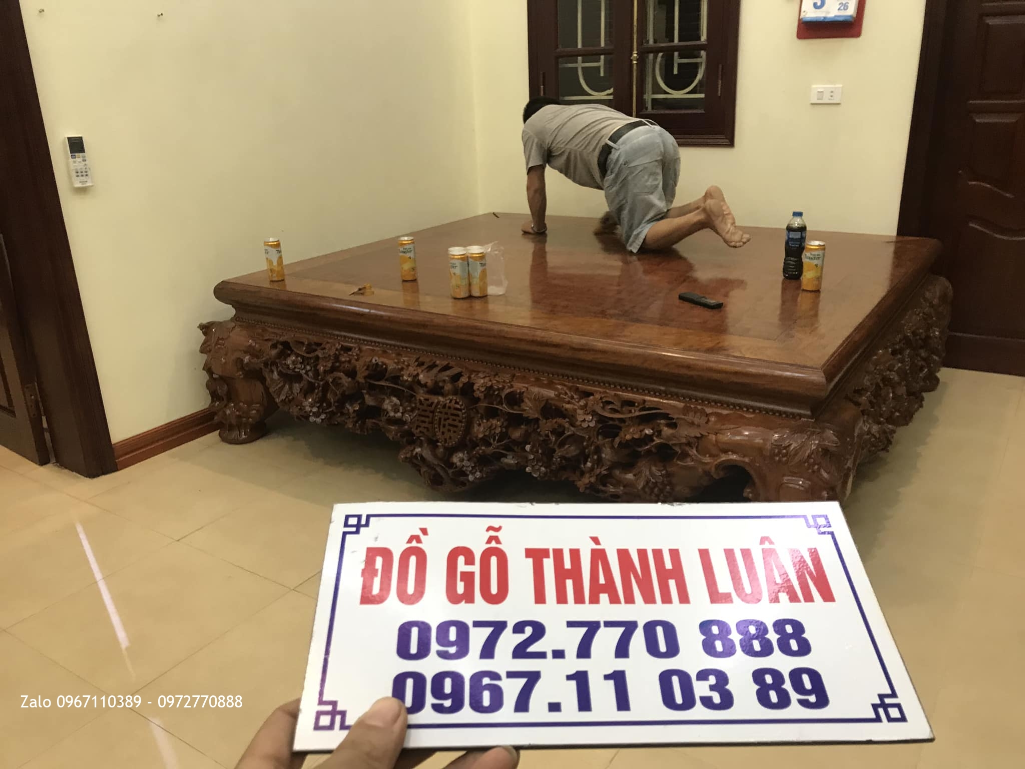 Bàn Giao Sập Cẩm, Tủ Chè, Hoành Phi, Tranh Phi Tại GĐ Chú Thuân Phù Cừ Hưng Yên:.